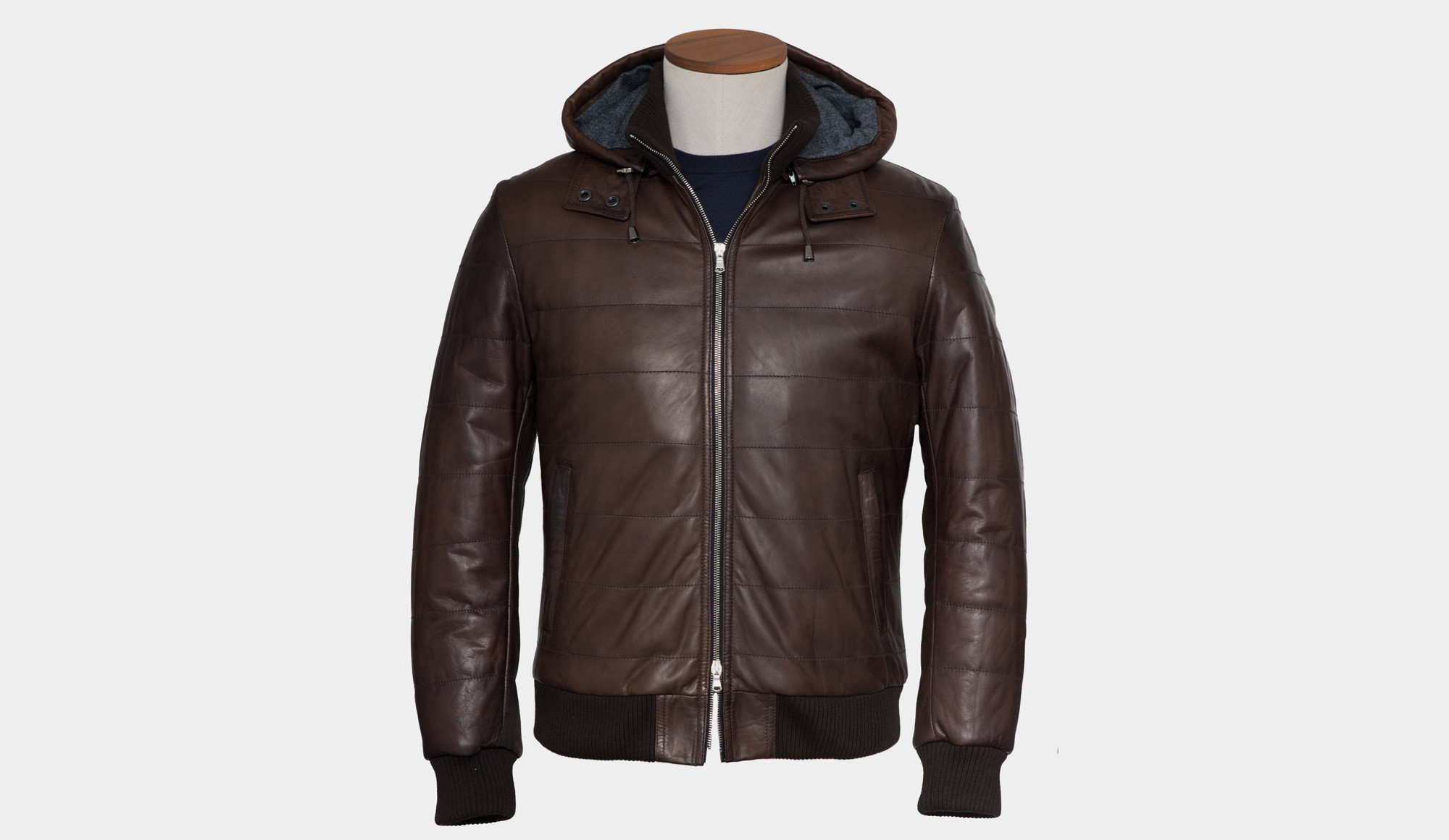 Barba napoli leather jacket Clearance