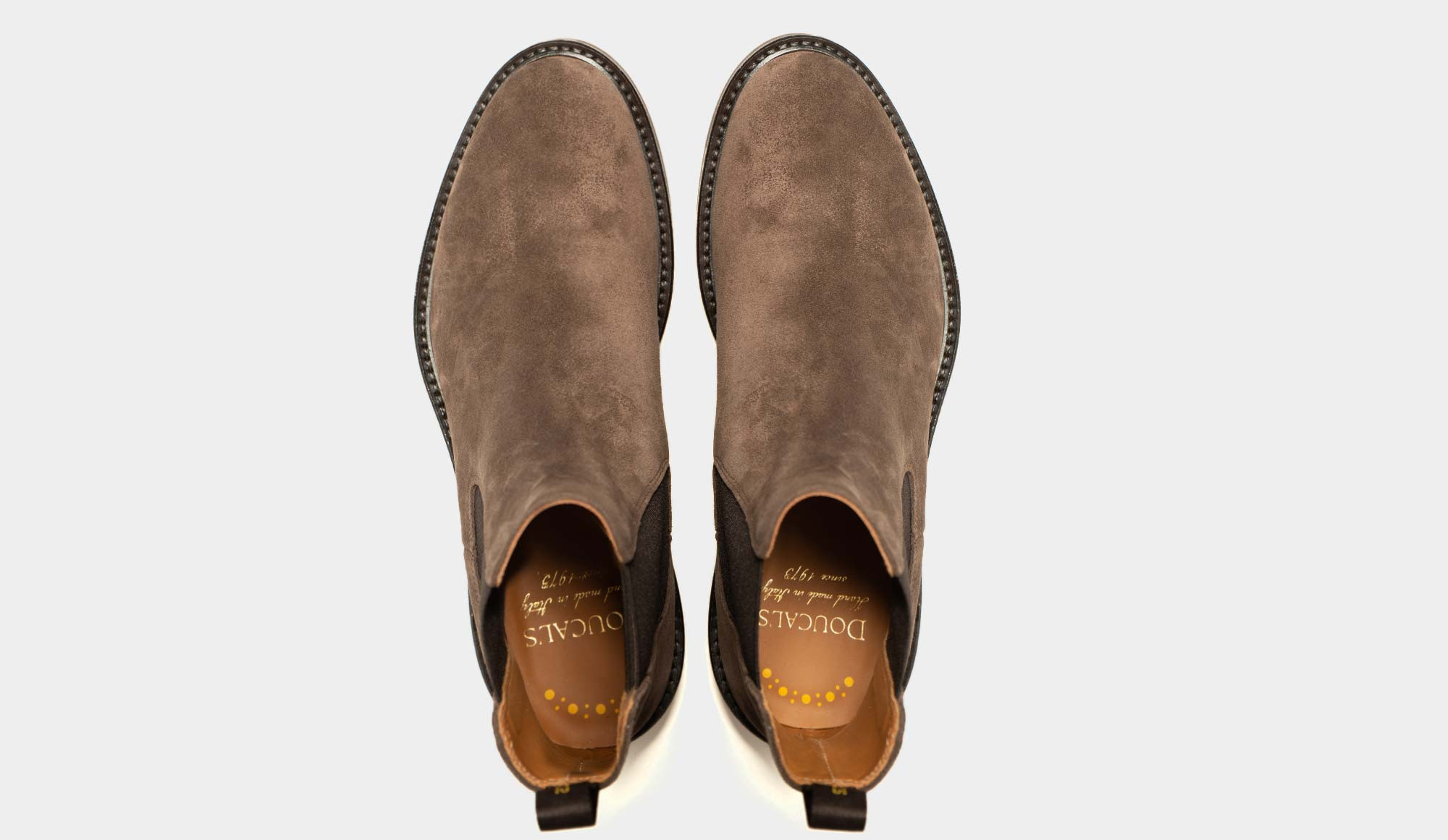Doucals Chelsea Boot Suede Brown