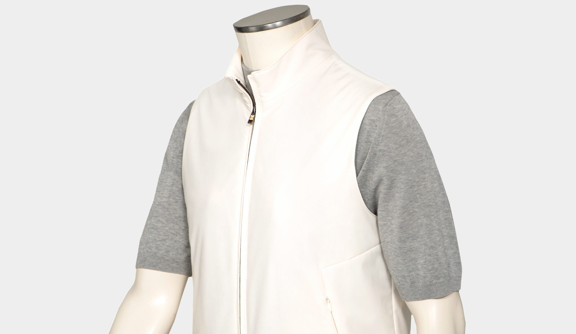 Cristiano Barbieri Gilet 'Olmetex' Ivory