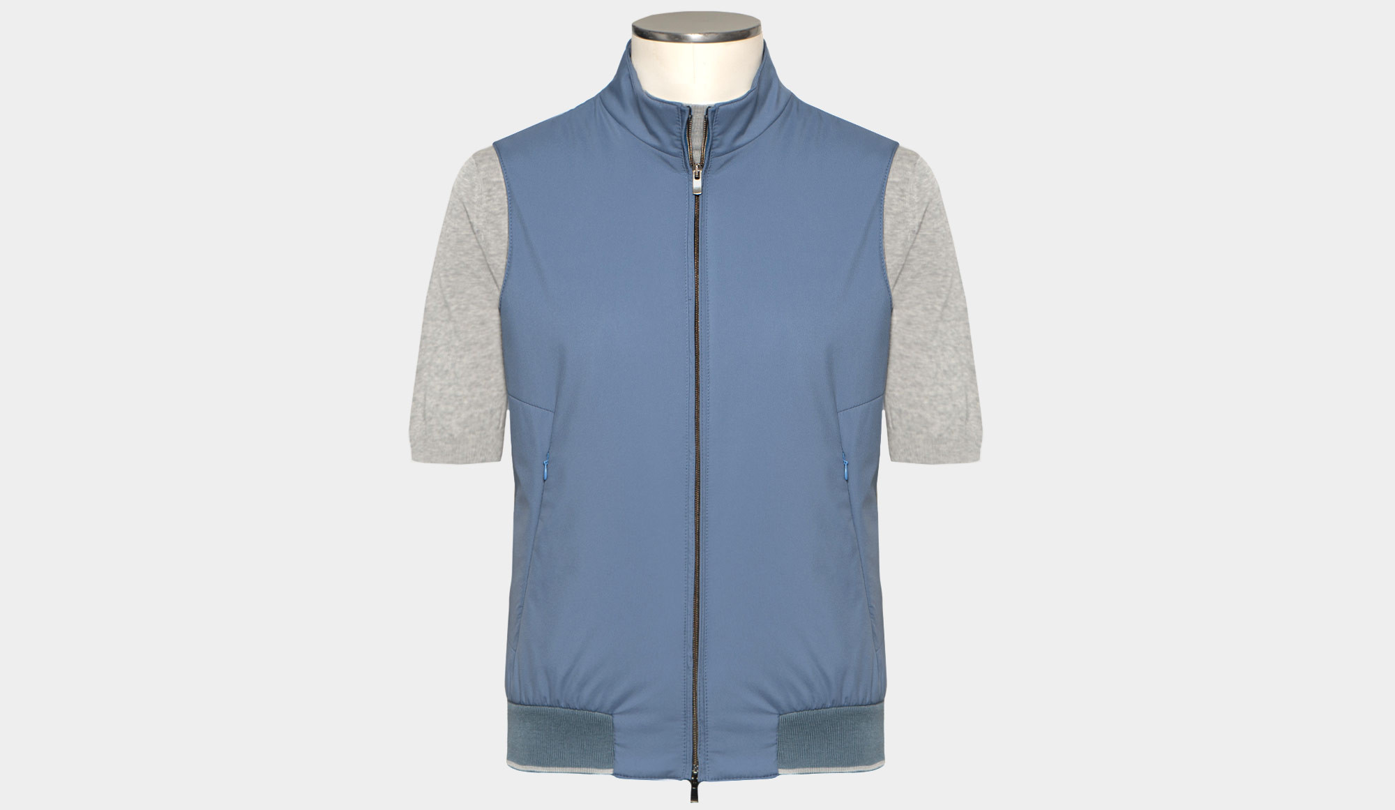 Cristiano Barbieri Gilet 'Olmetex' Blue