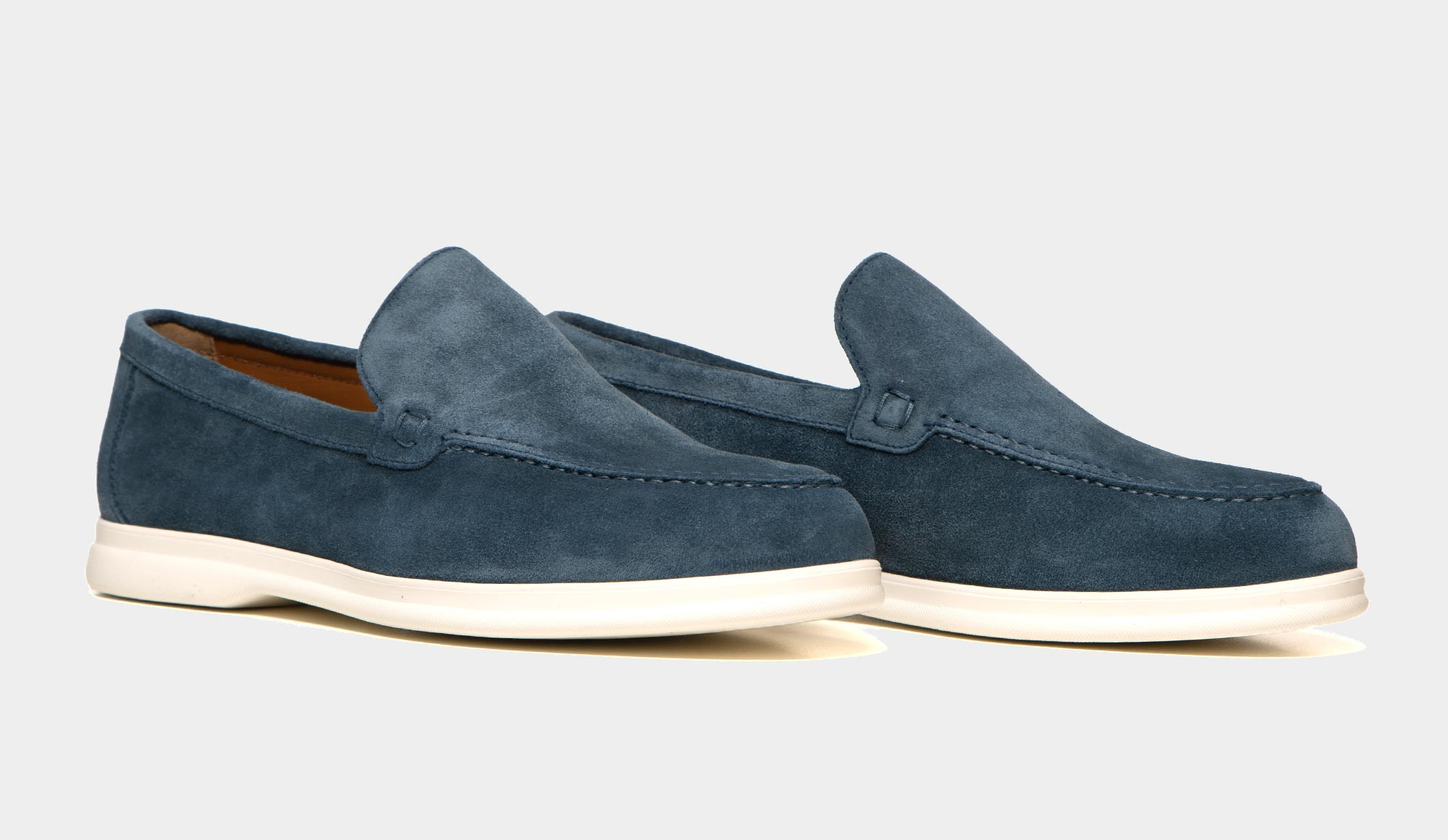 Doucals Loafer Suede Blue