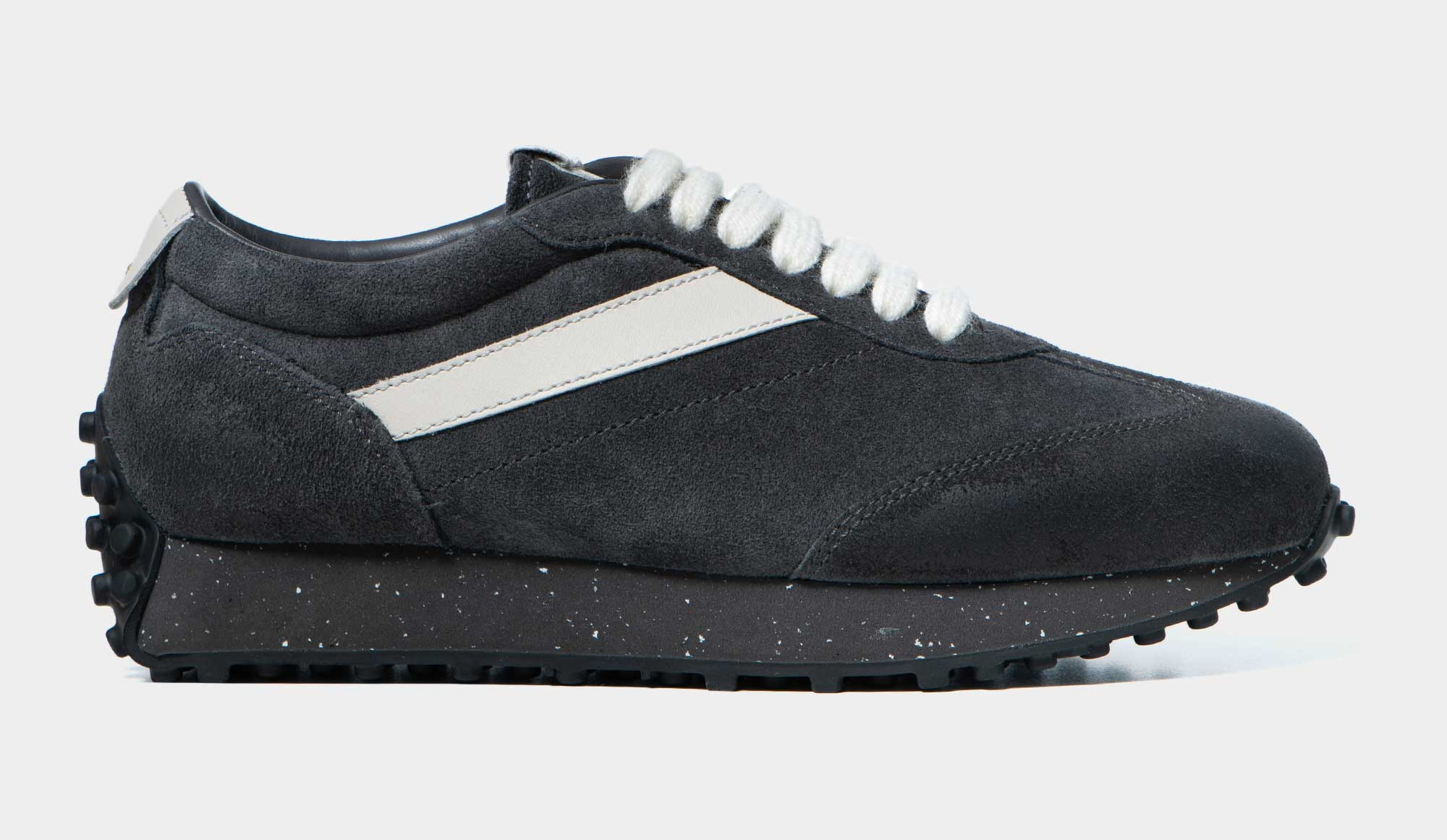 スニーカー Doucal's Black Calf Suede Sneakers Doucal's Calf Suede Sneakers in Black for Men | Lyst