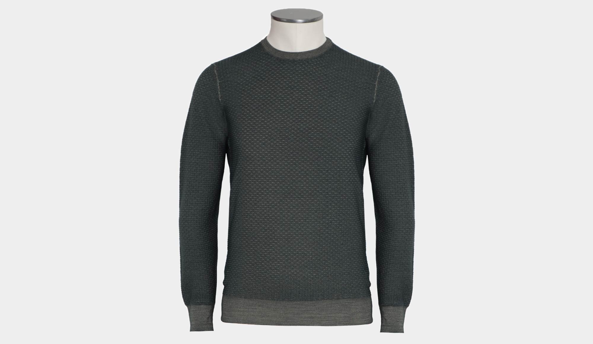 Drumohr Crewneck Wool 140 S Green