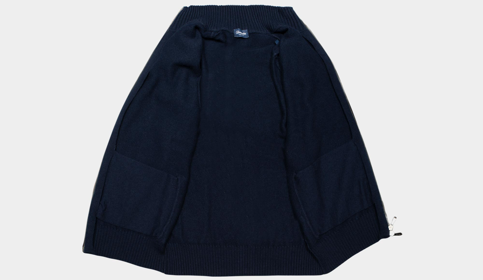 Drumohr Cashmere Cardigan Navy