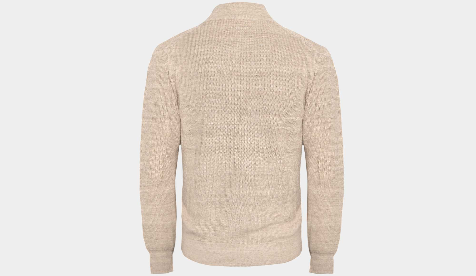 U*R様 FILIPPO DE LAURENTIIS knit cardigan Filippo de Laurentiis Cardigan Linen-Cotton Beige