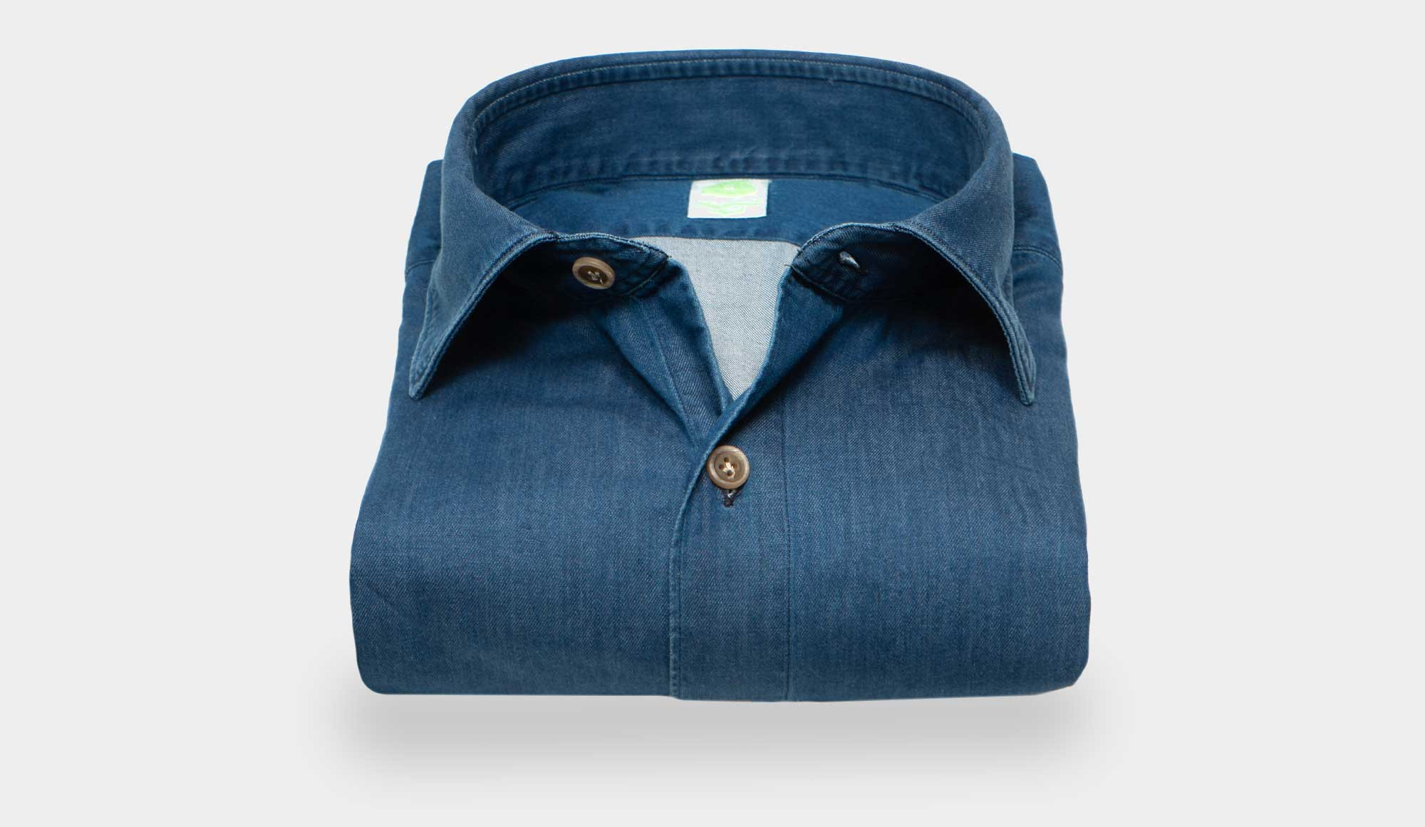 Finamore Shirt Denim