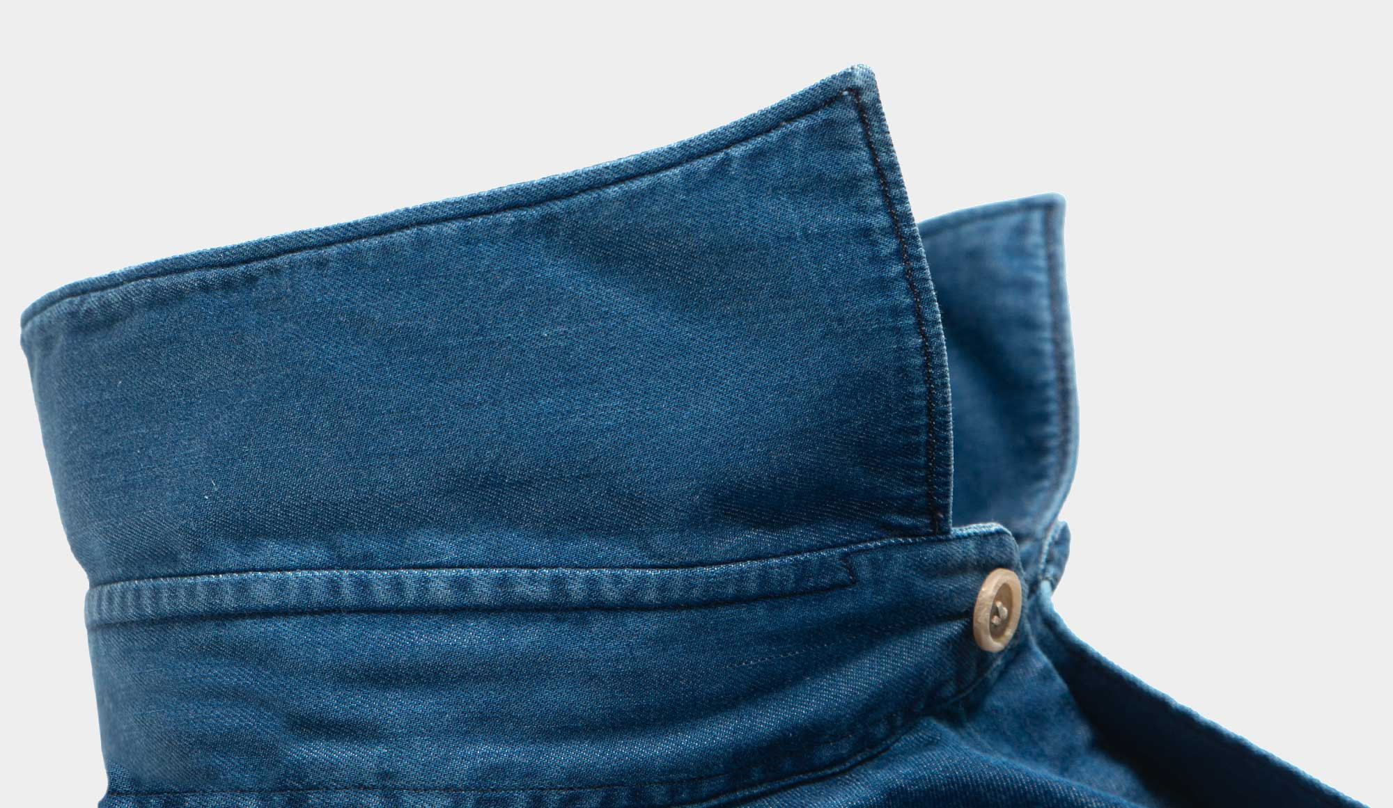 Finamore Regular-Fit Denim Shirt