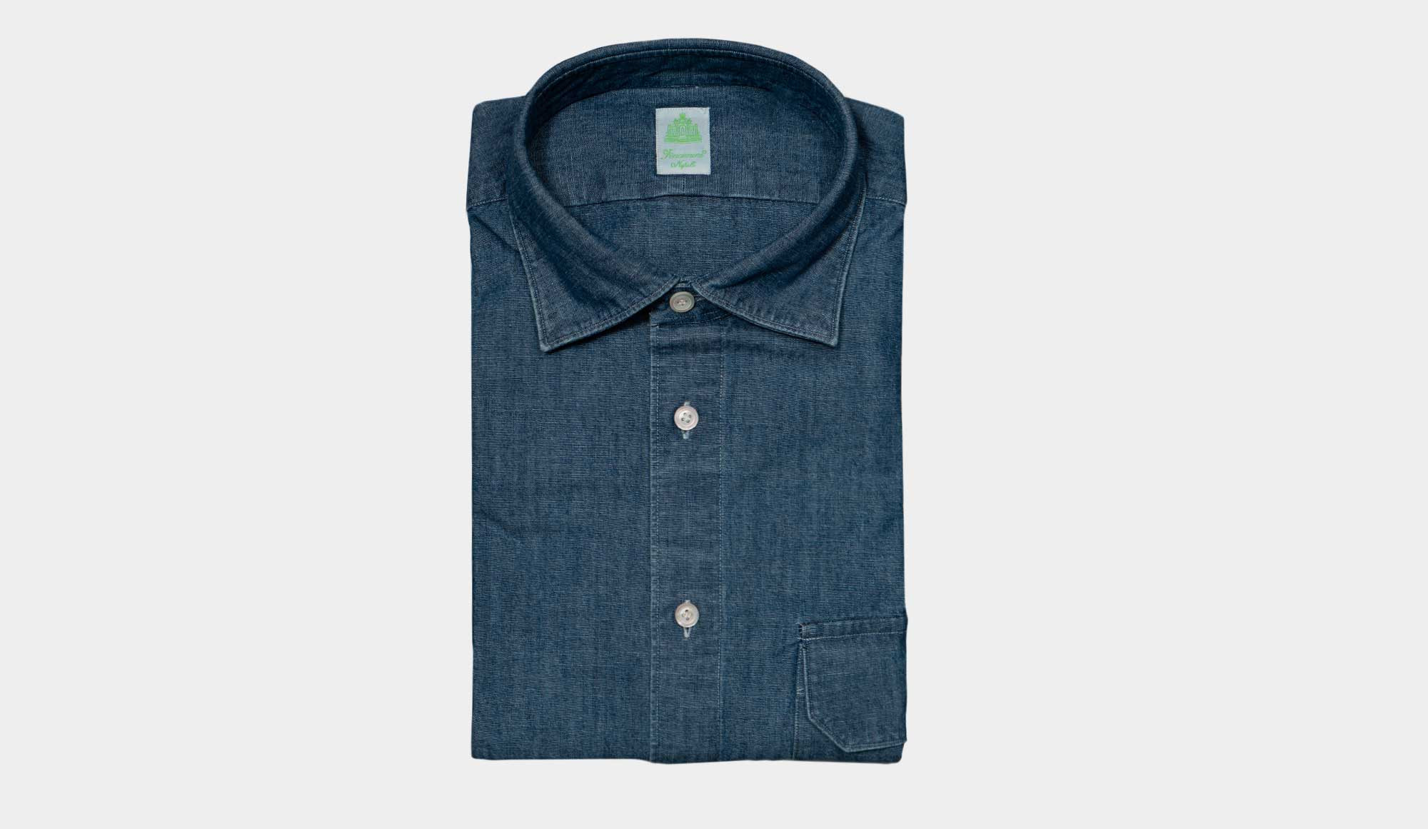 Finamore Overshirt Denim