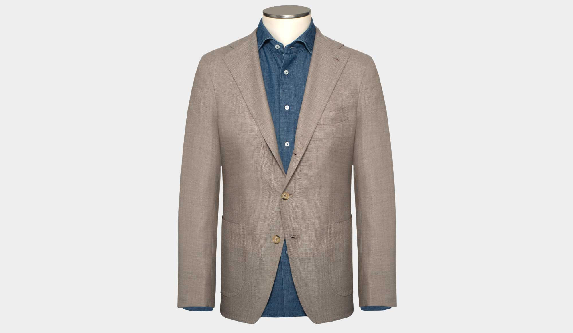 Gabo Jacket Hopsack Beige