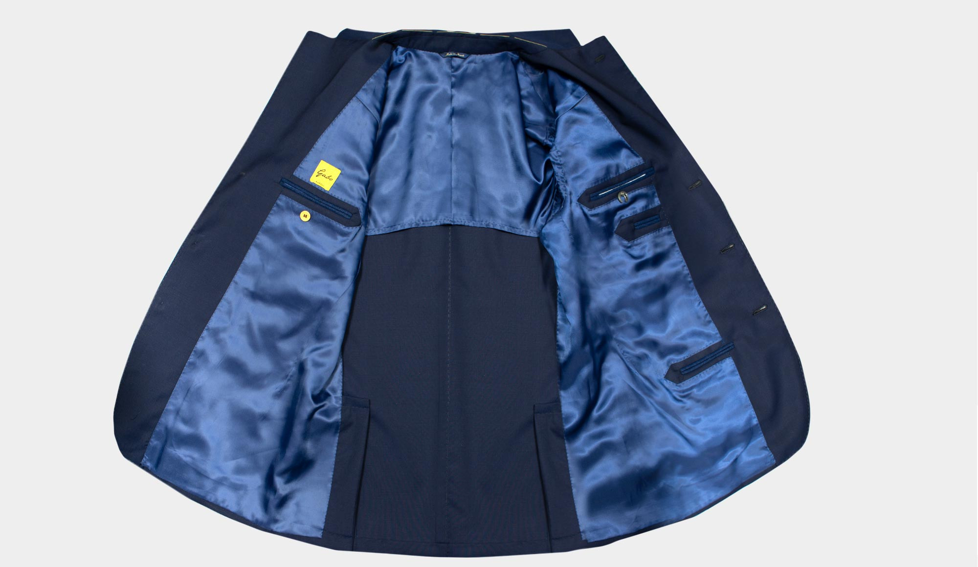 Gabo Suit Wool Neapolitan Blue