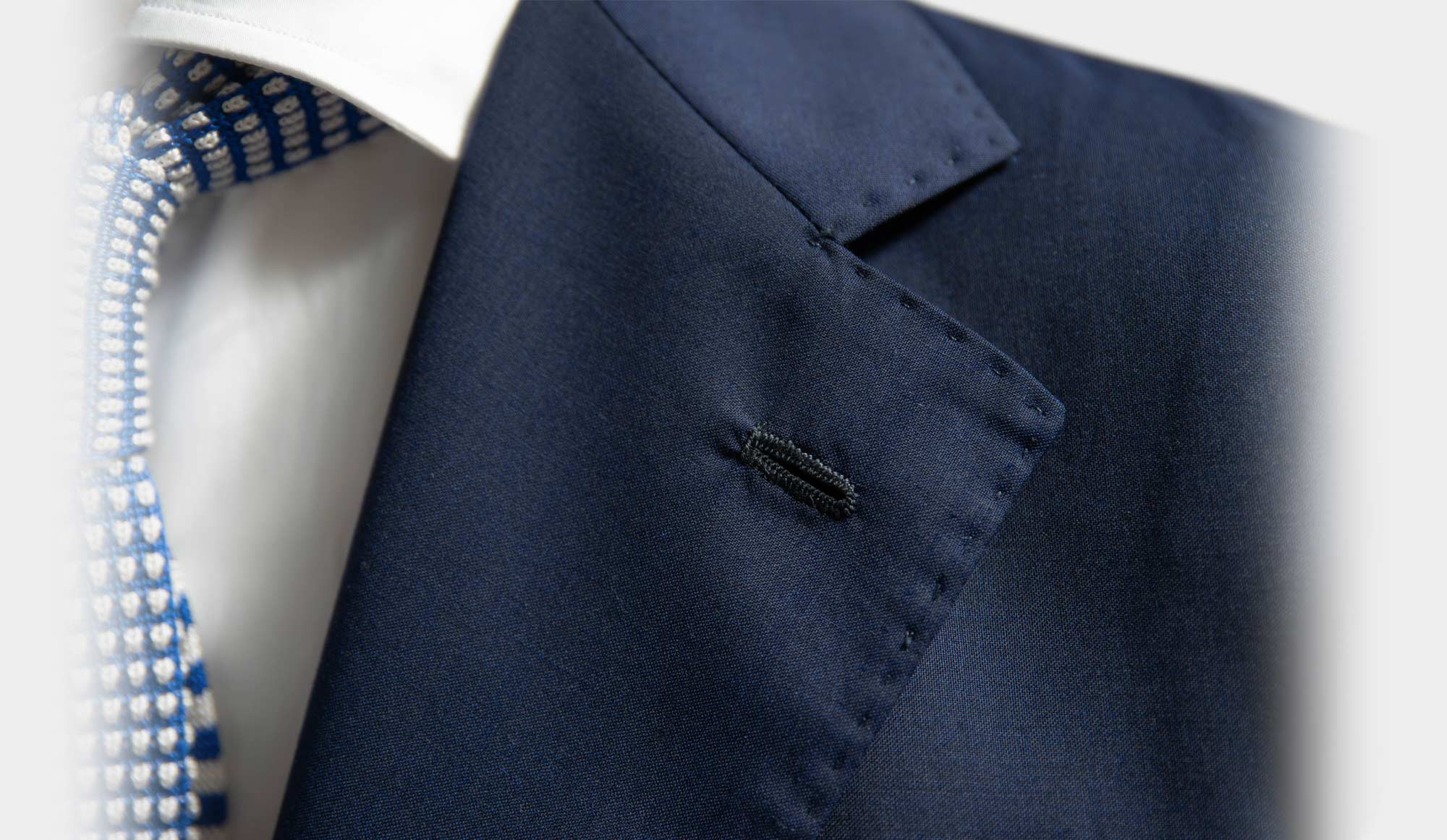 Gabo Suit Wool Neapolitan Blue