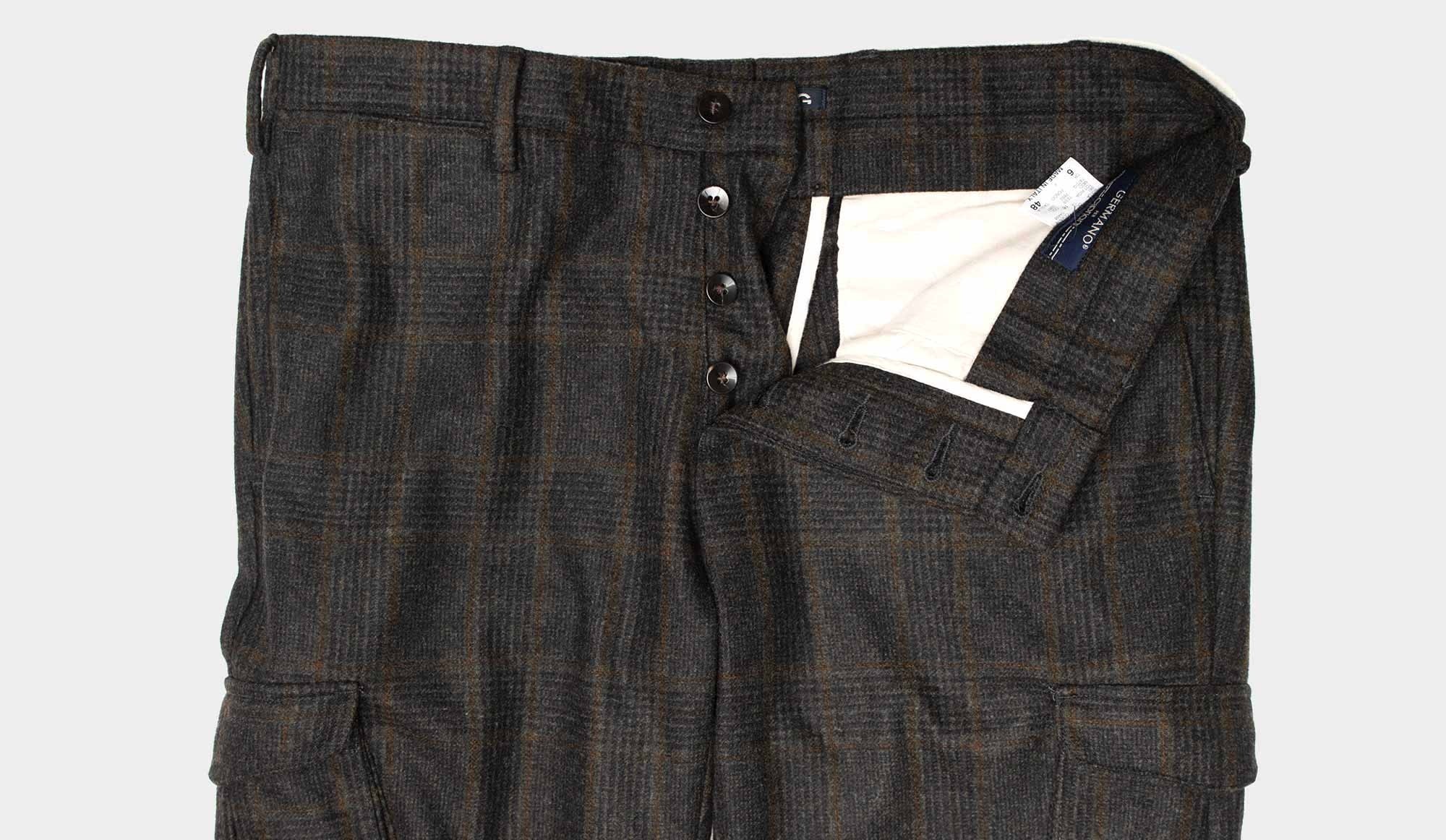 Flannel with deals cargo pants