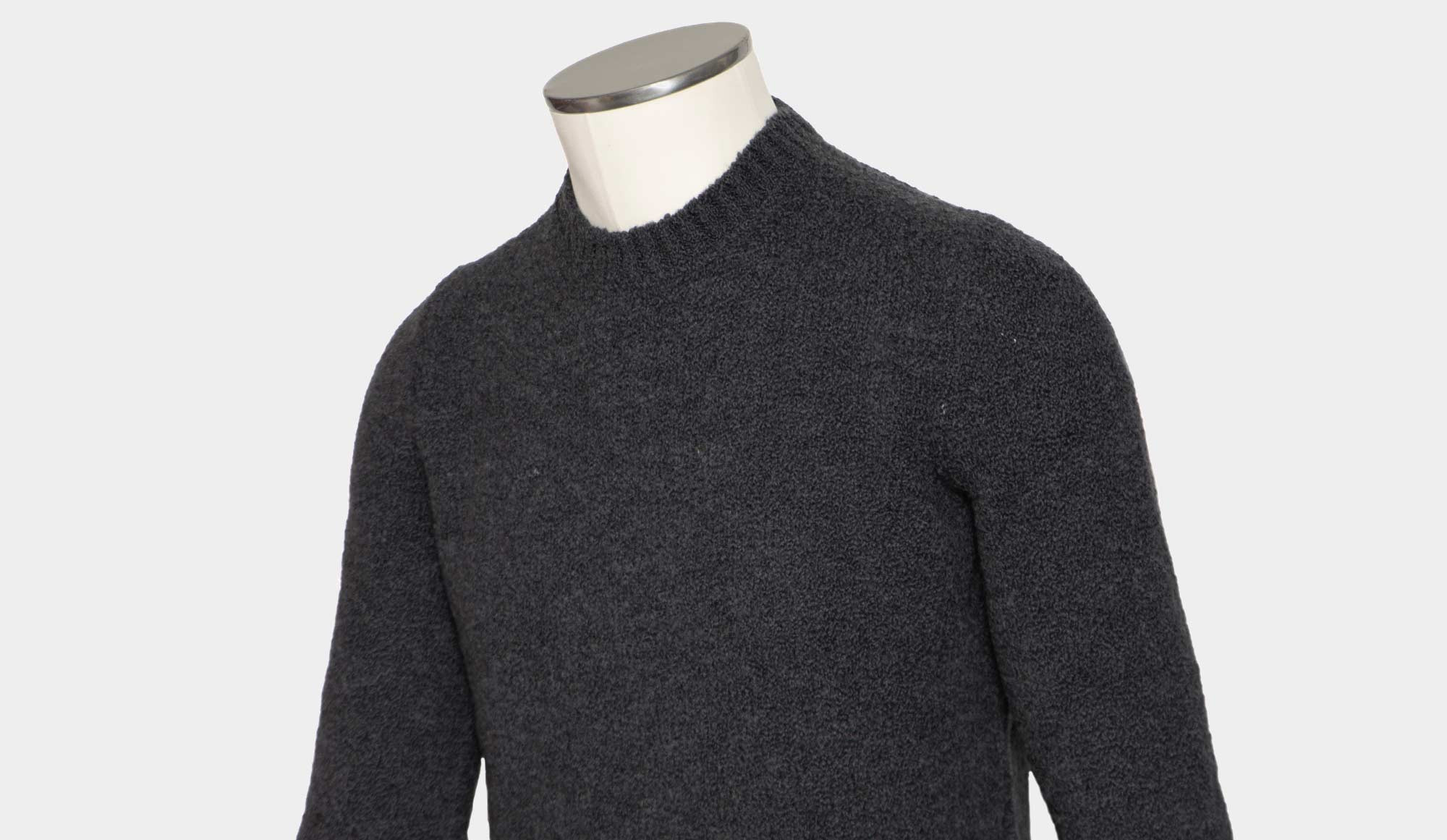 GRAN SASSO／crew neck-knit Gran Sasso Vintage Merino Fashion Fit Crew Neck Pullover
