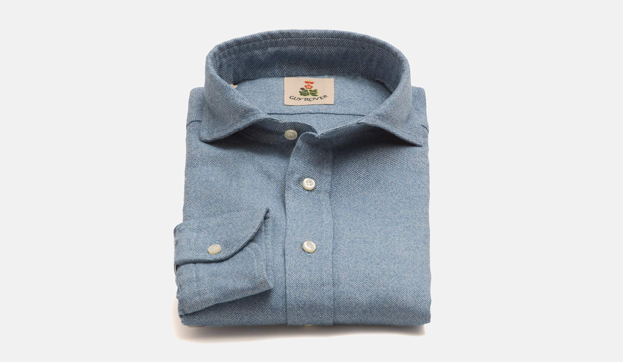 GUY ROVER／linen t-shirt