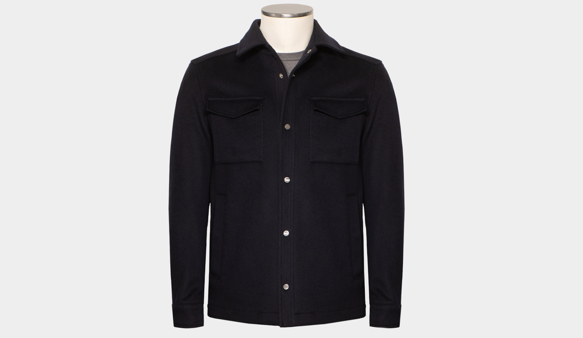 【送料&関税込】Herno Crochet-effect Shirt-cut Jacket Herno Crochet-Effect Shirt-Cut Jacket for Women