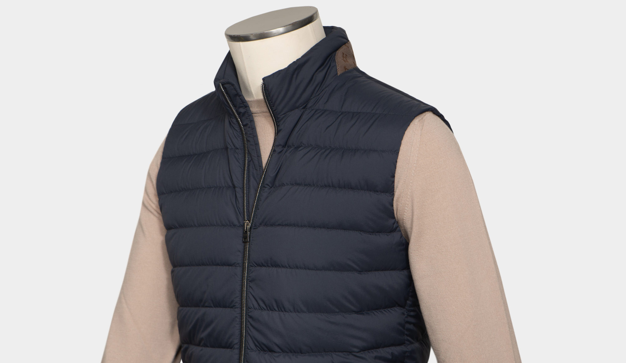 Herno Down Gilet Navy