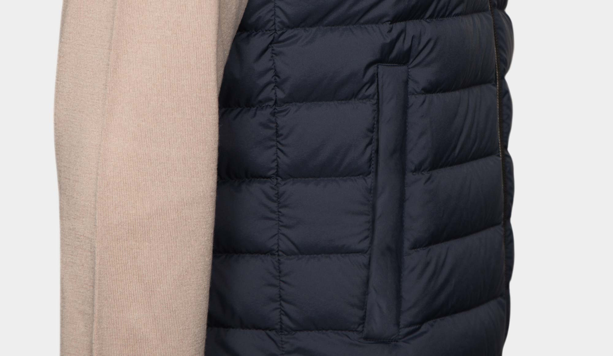 Herno Down Gilet Navy