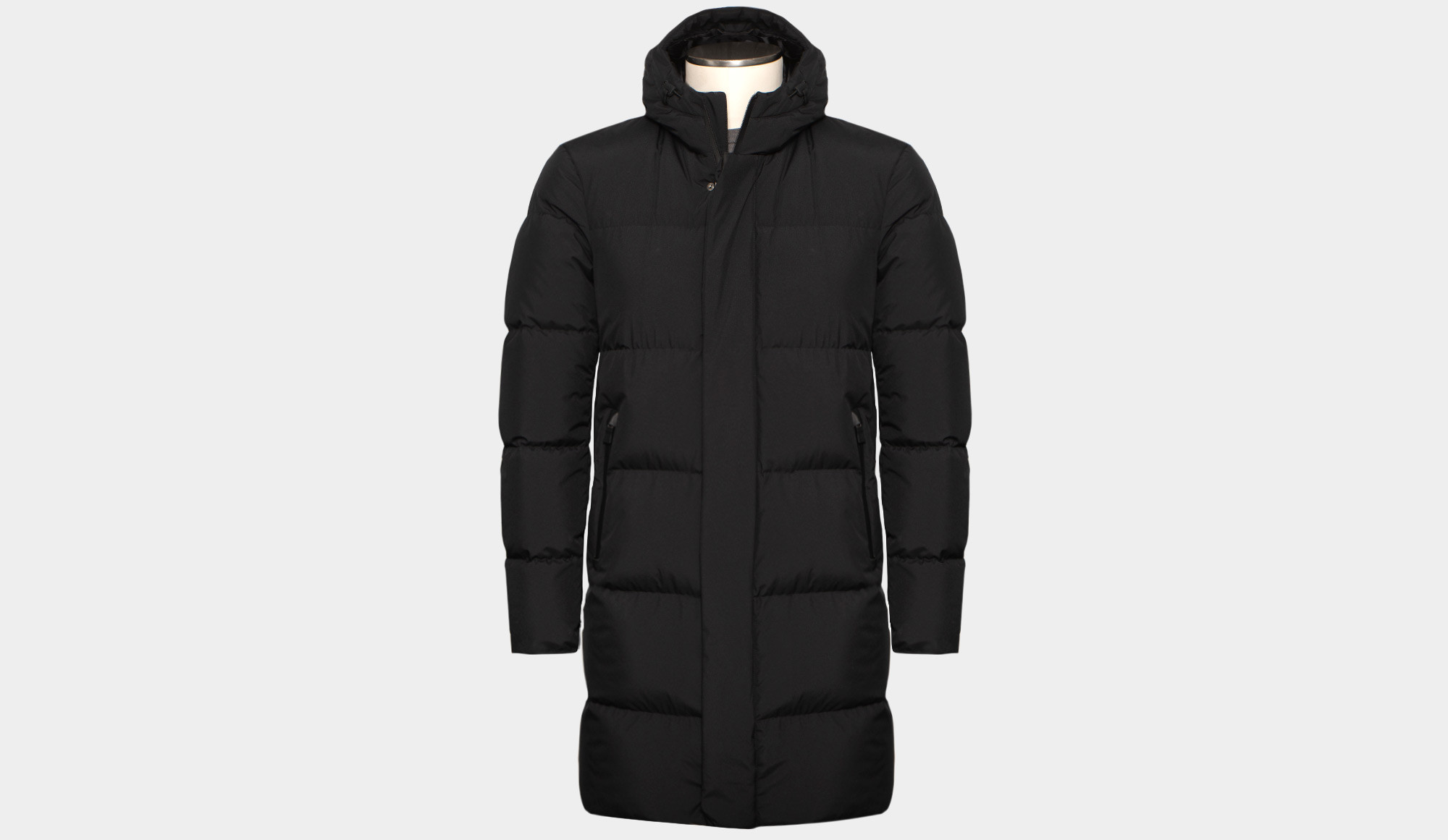 Herno 'Laminar' Down Coat Black