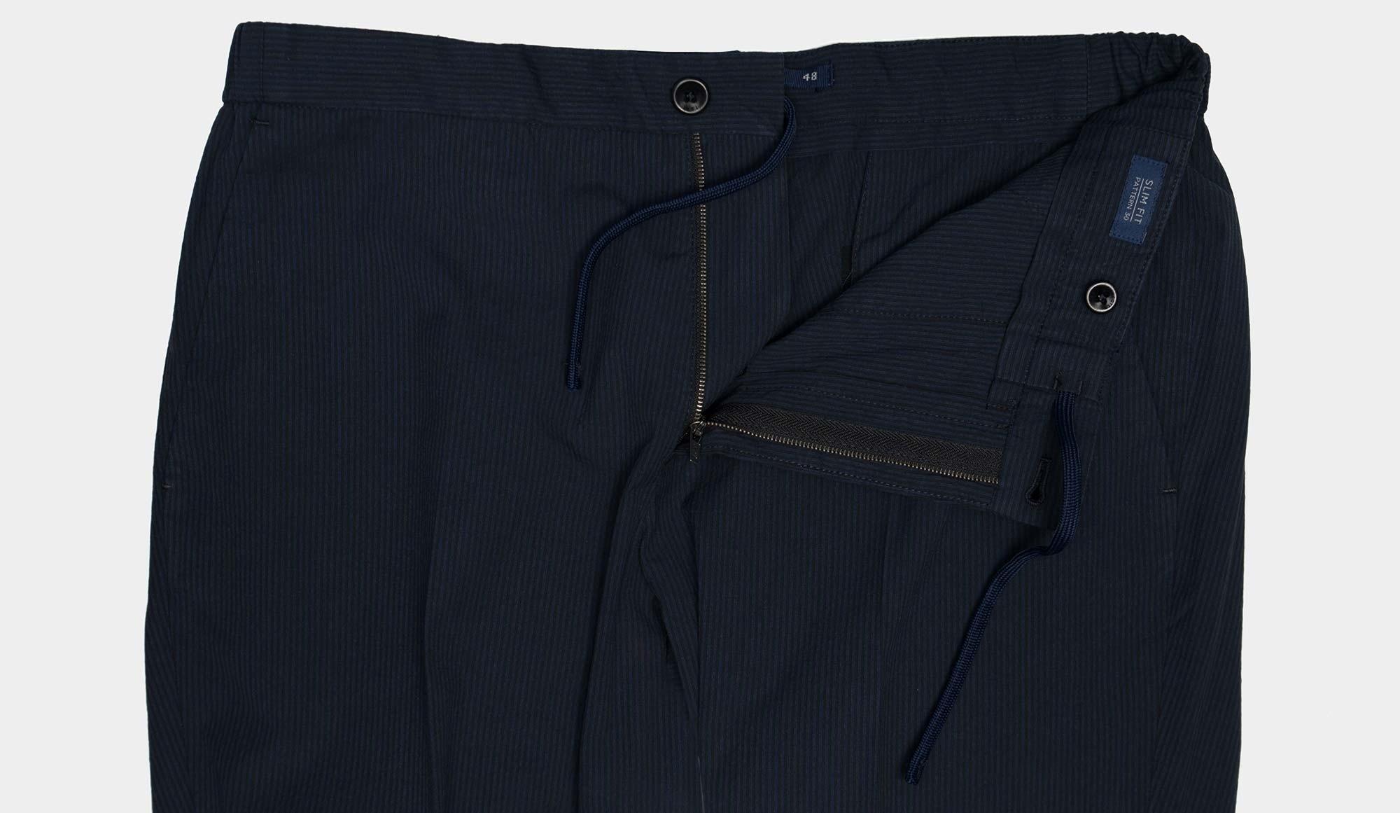 Incotex Drawstring Trousers Blue