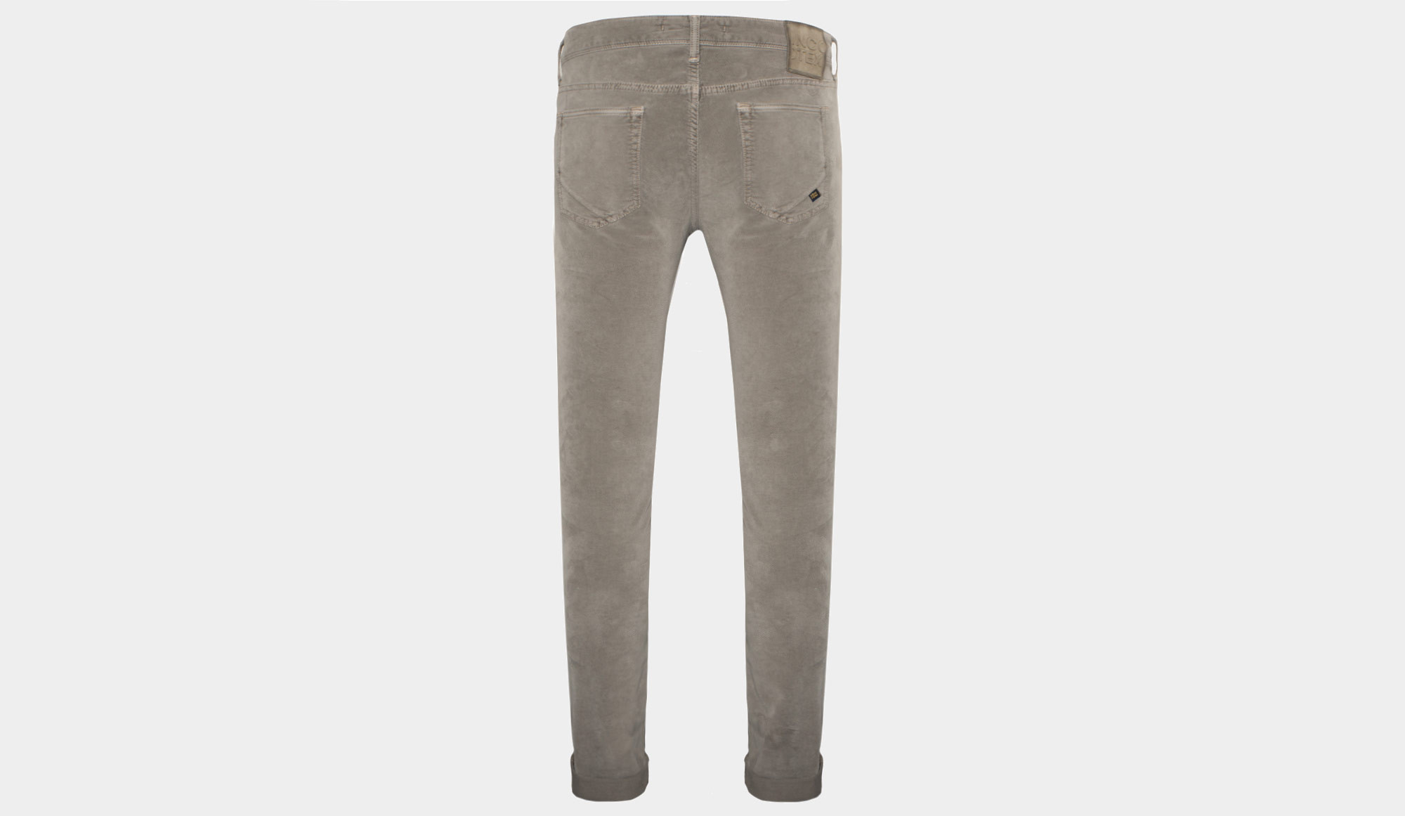 Incotex 5-Pocket Cotton Twill Grey