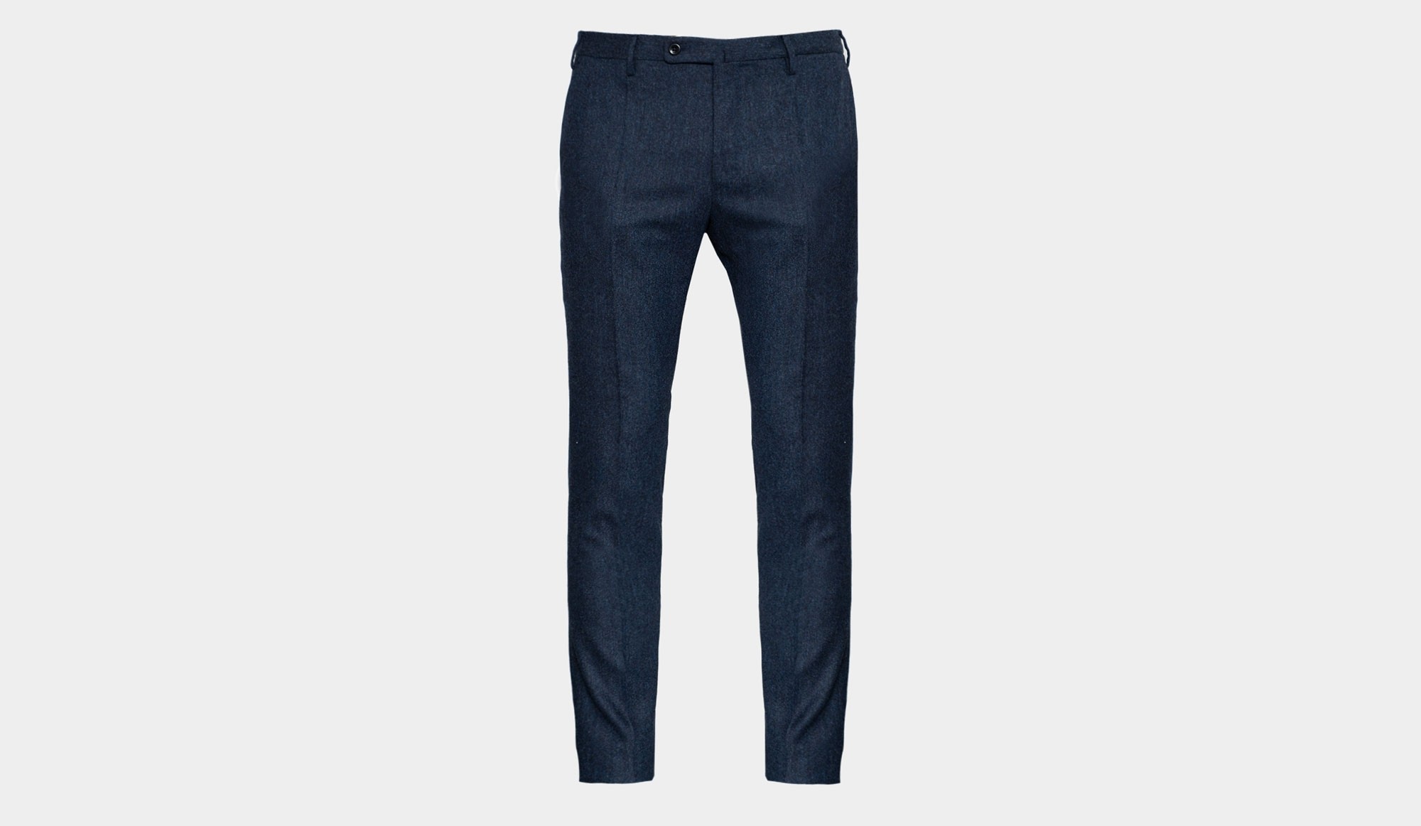 Incotex Trousers Venezia Wool Blue