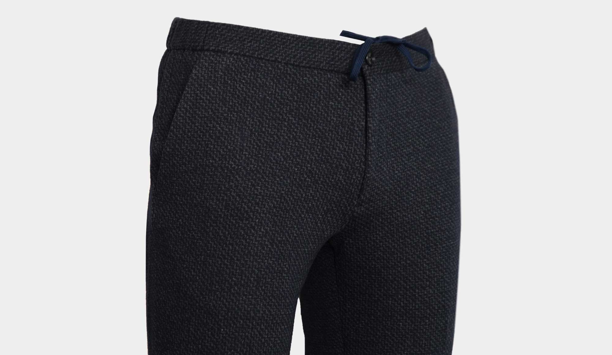 incotex trousers jersey drawstring blue grey cipriani incotex size chart