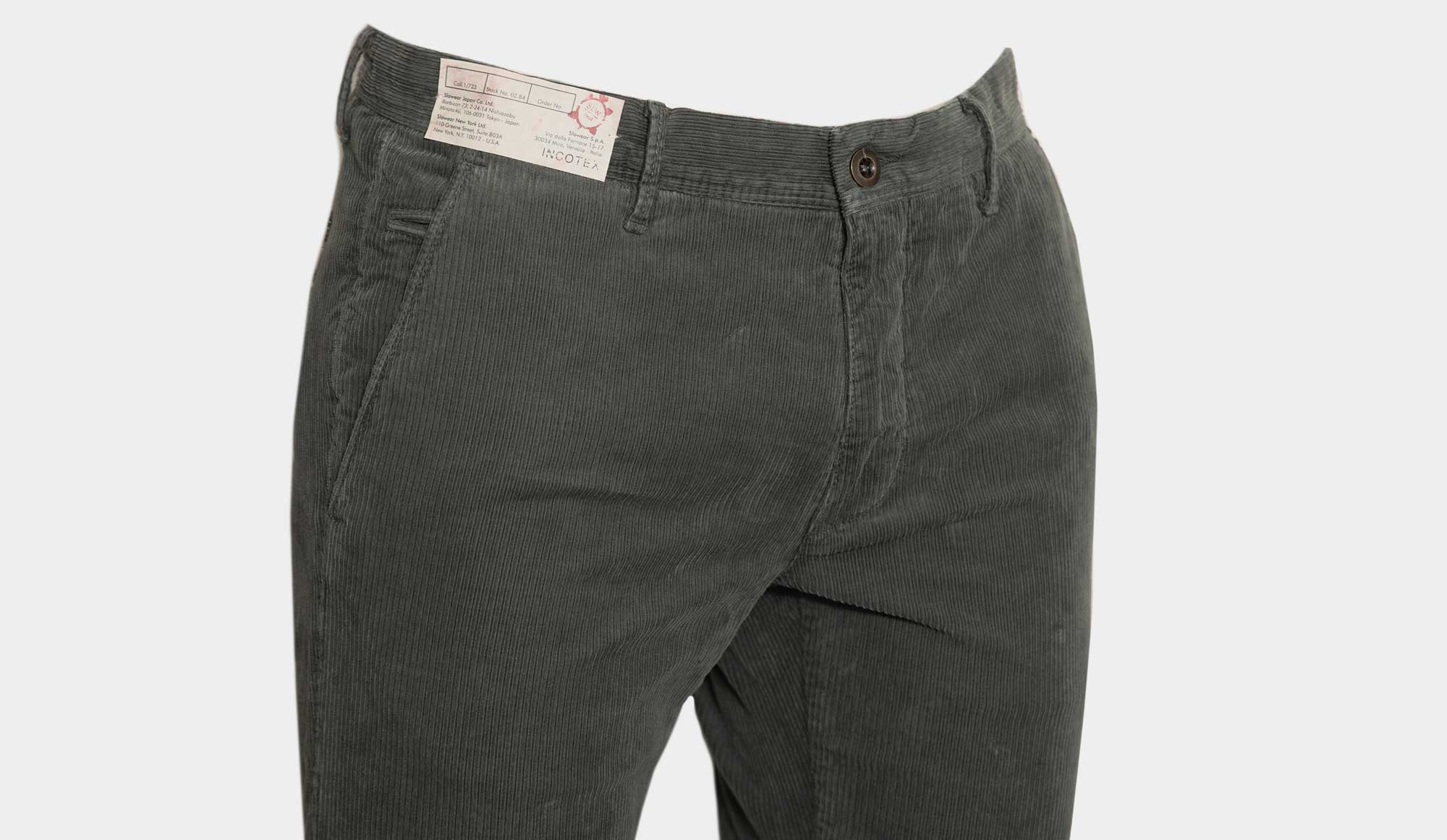Incotex deals corduroy trousers