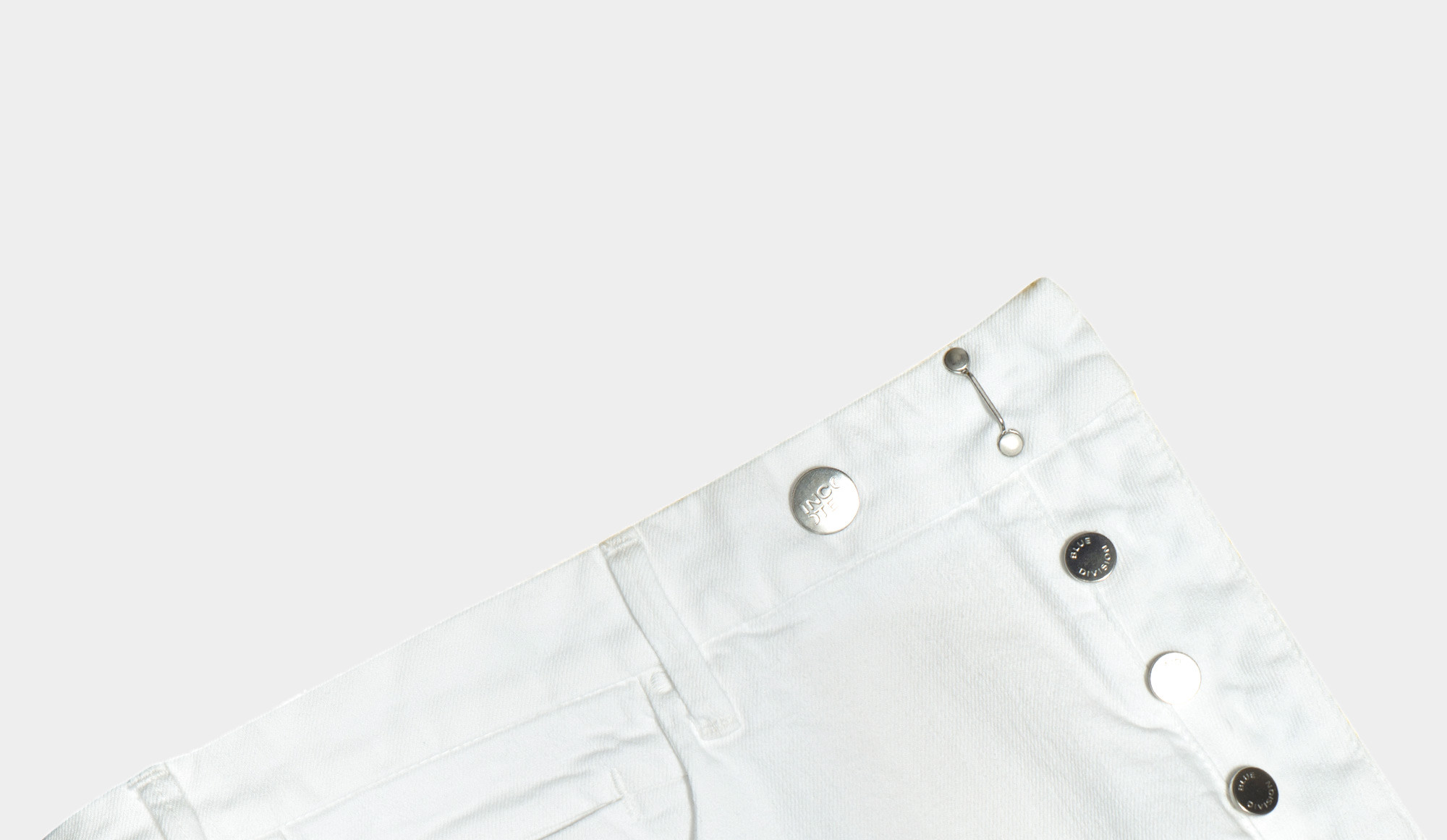 Incotex Cotton Trousers 5-Pocket White