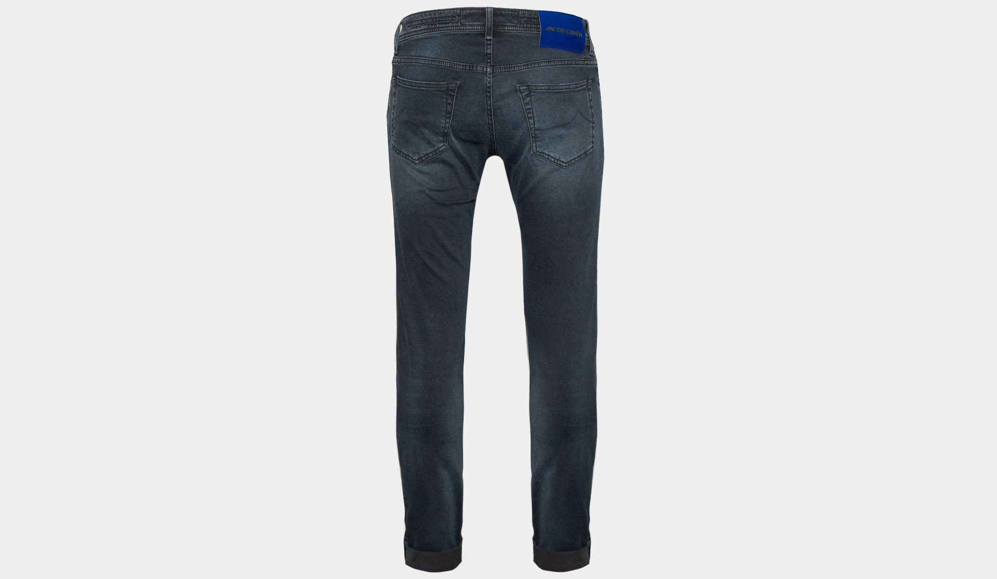 Jacob Cohen Cotton Denim Blue-Black