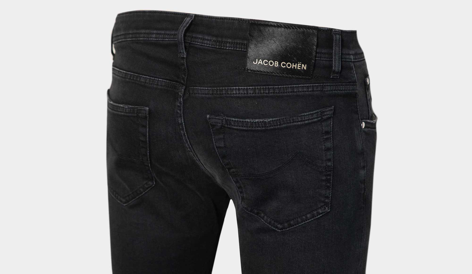 Jacob Cohen J622-Slim Black Bio