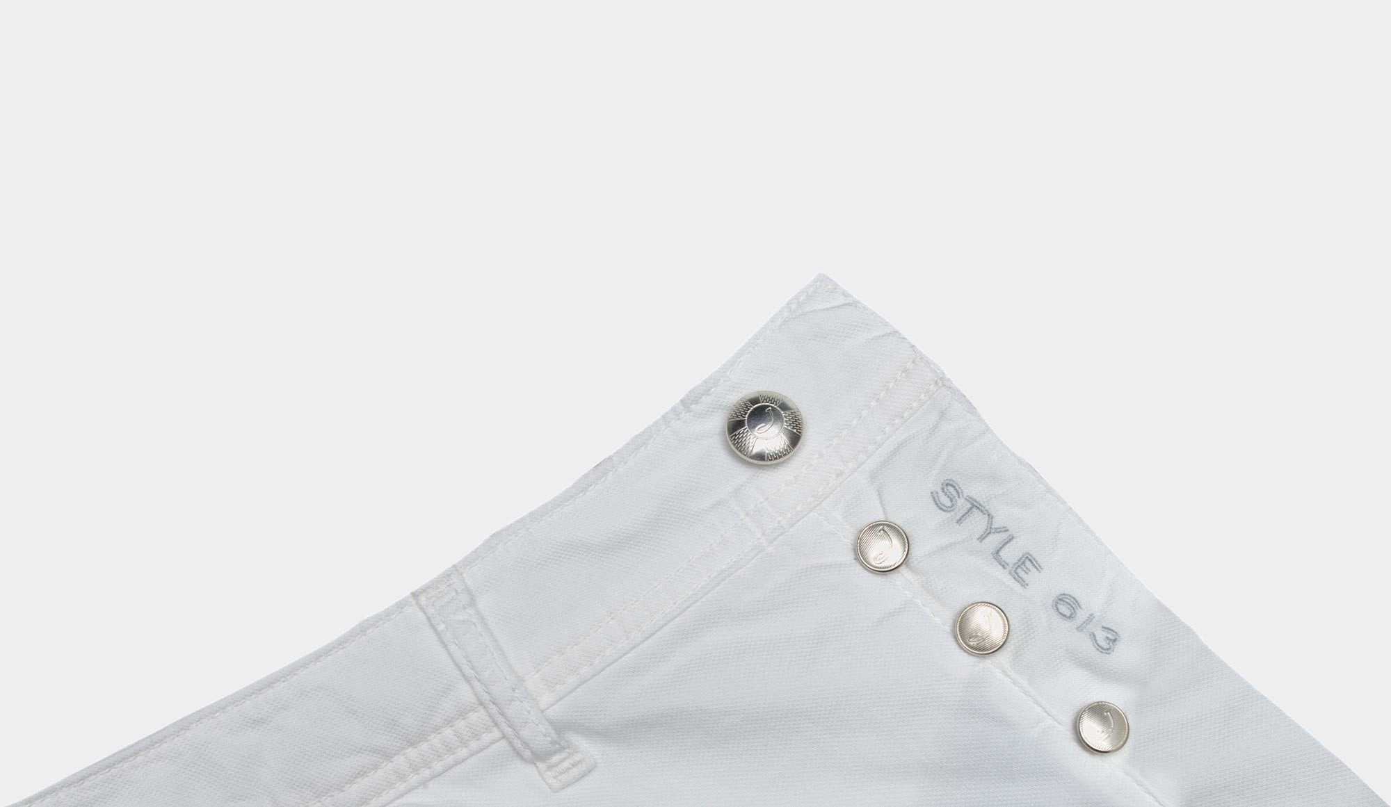 Jacob Cohen J613 Canvas Cotton White