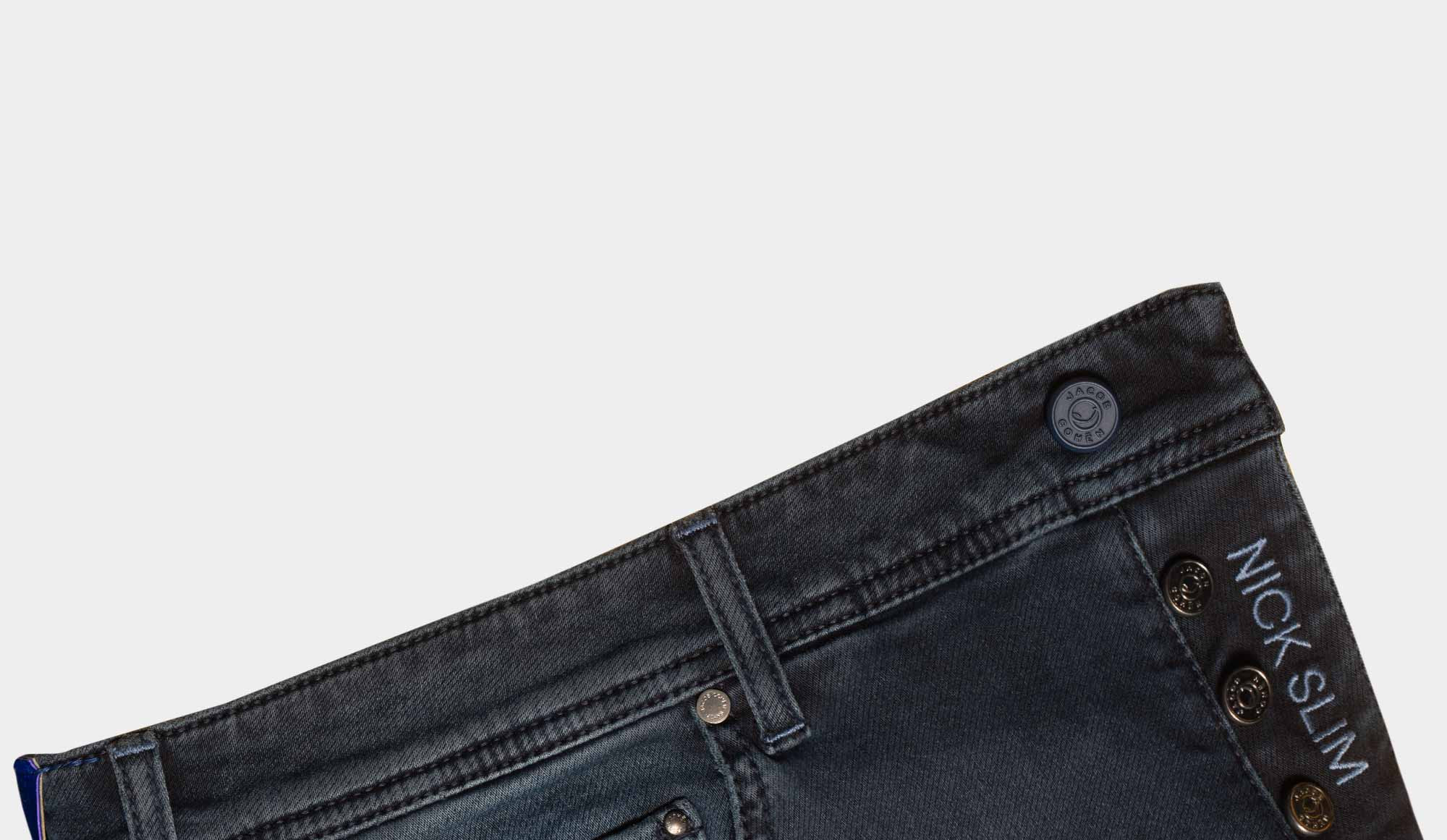 Jacob Cohen Cotton Denim Blue-Black