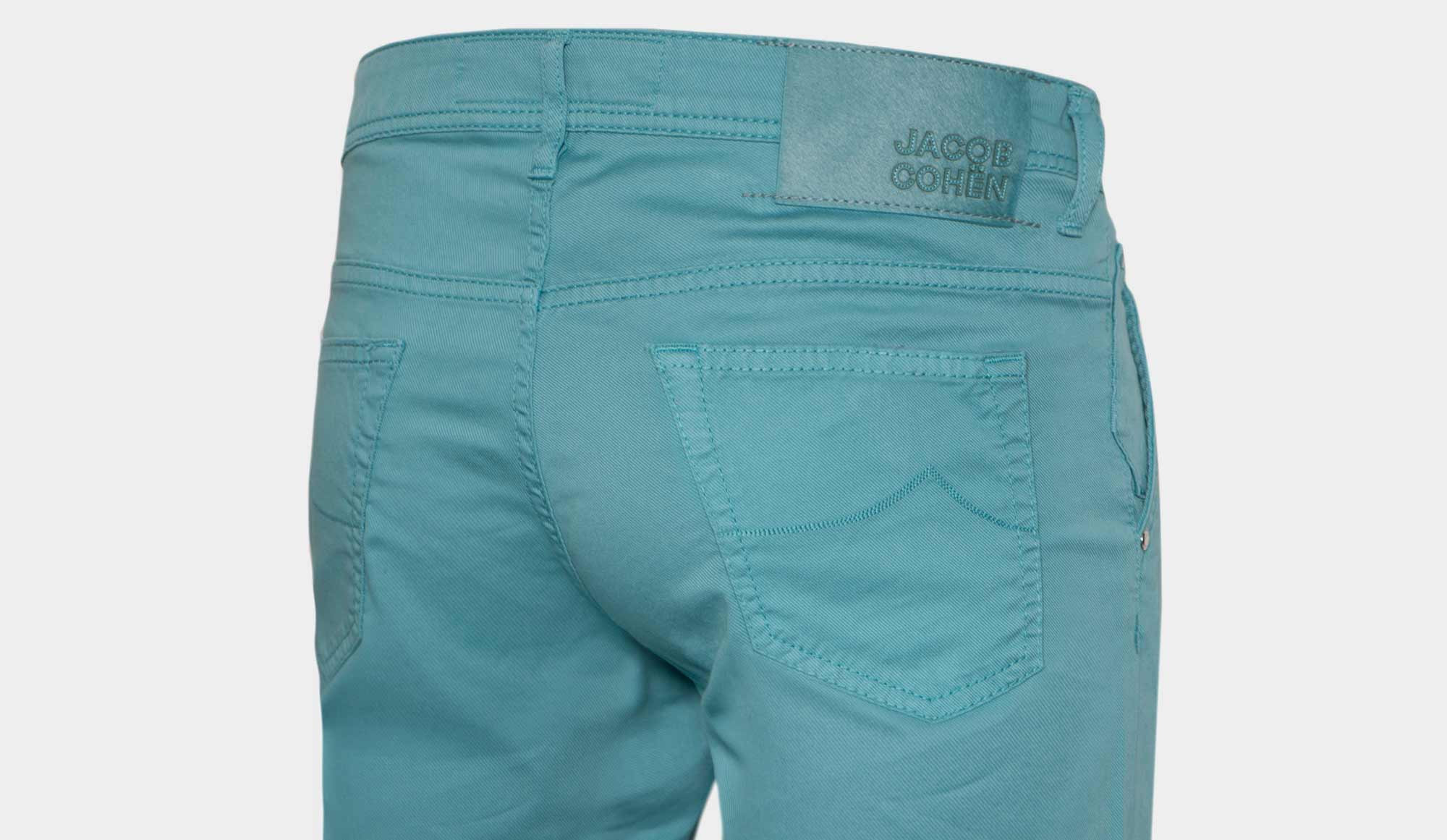 Jacob Cohen Bermuda Cotton Aqua
