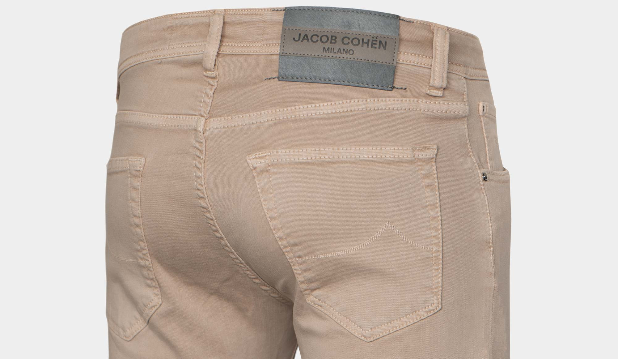 Jacob Cohen Beige Cotton Women Jeans