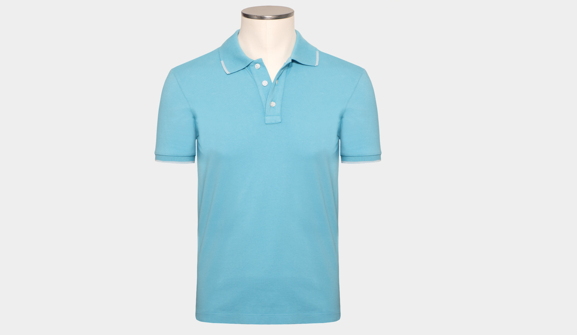 Jacob Cohen Polo Pique Light Blue
