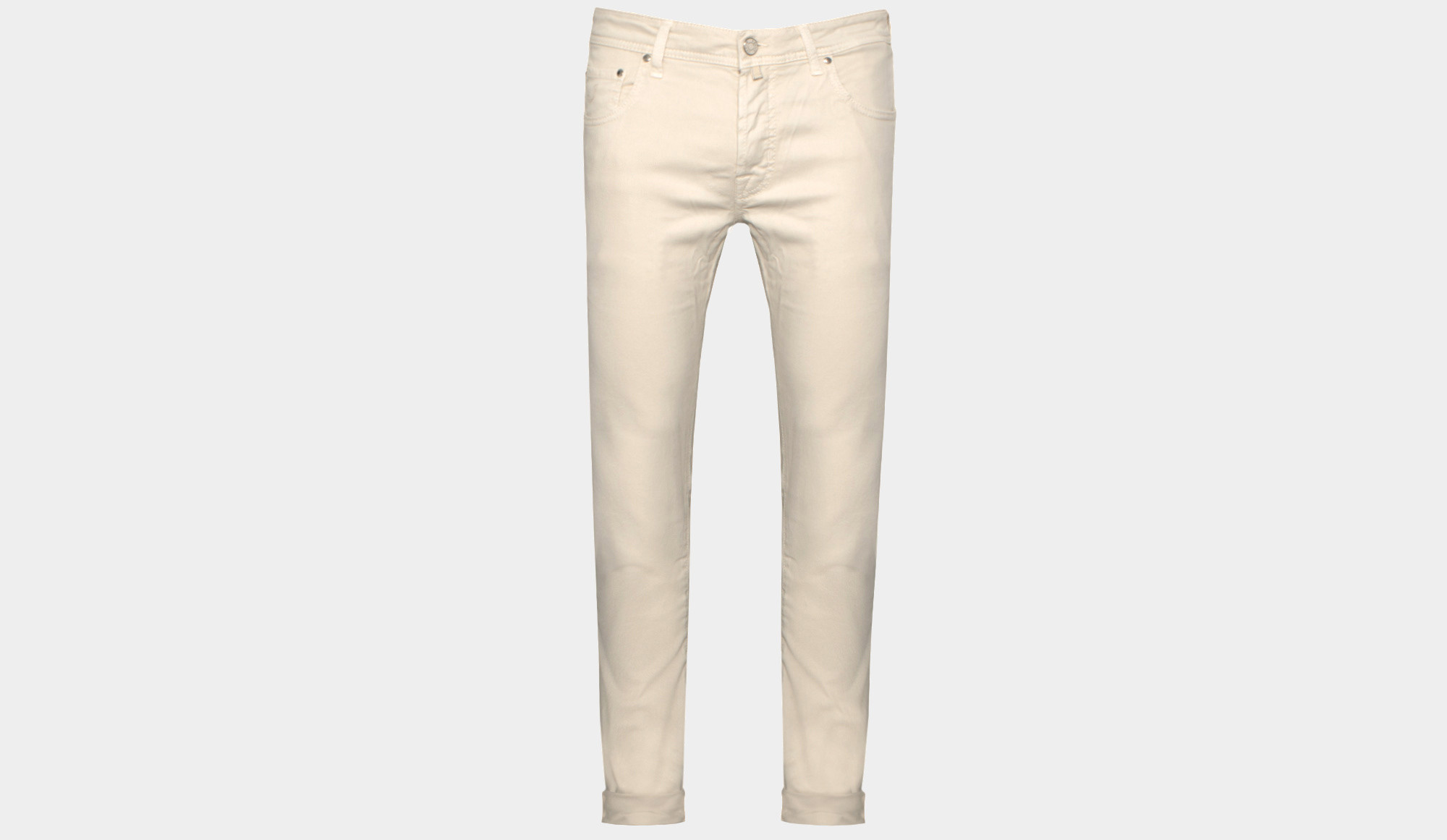 Jacob Cohen 5-Pocket Soft-Cotton Off-White