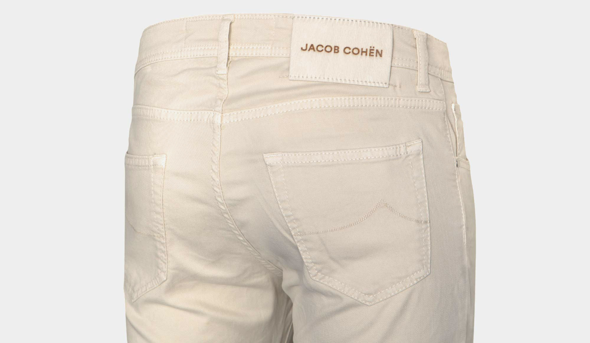 Jacob Cohen 5-Pocket Soft-Cotton Off-White
