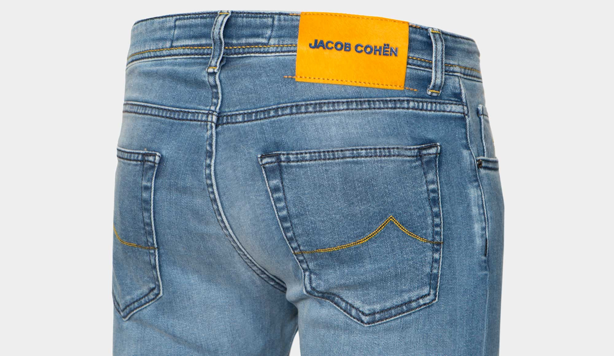 Jacob Cohen Nick Slim Super-Stretch Yellow
