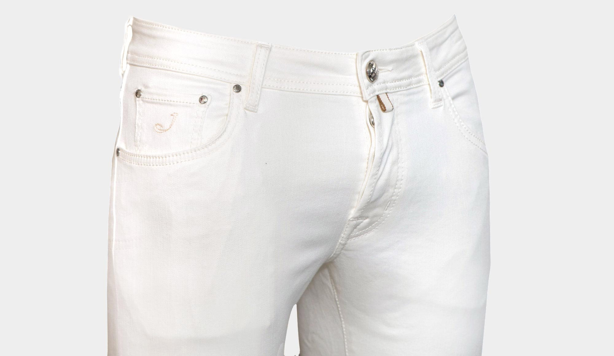 Jacob Cohen 5-pocket Super Stretch Off-White