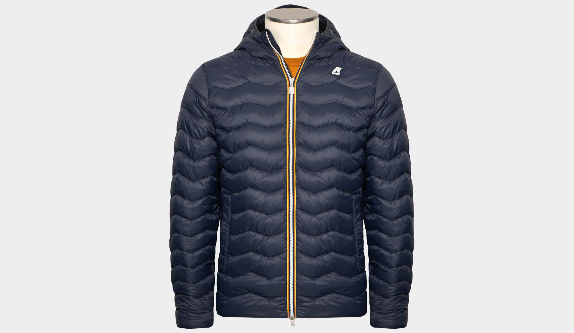 K Way Quiltet Bomber Blue