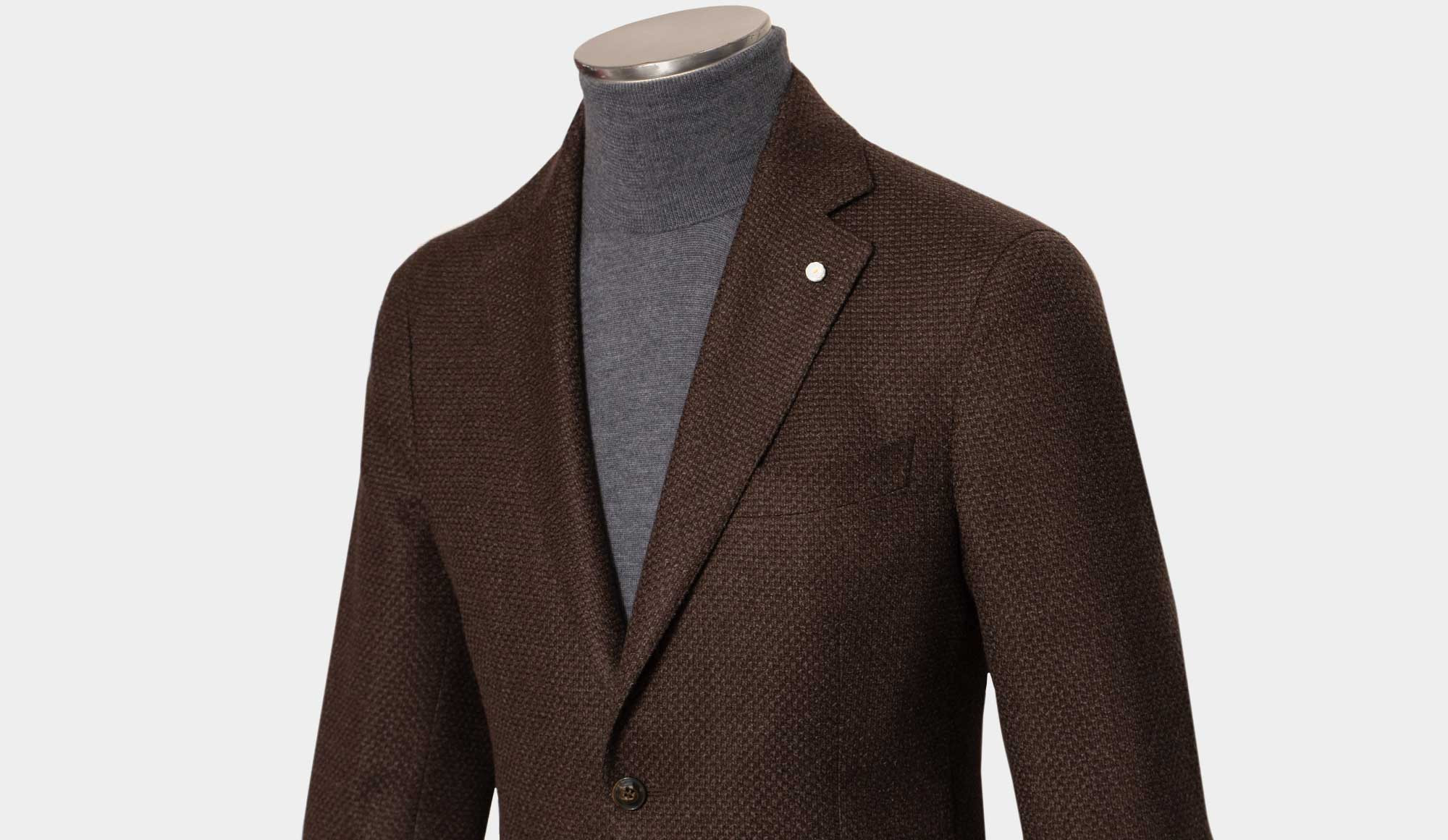 Lubiam Jacket Fantasy Brown