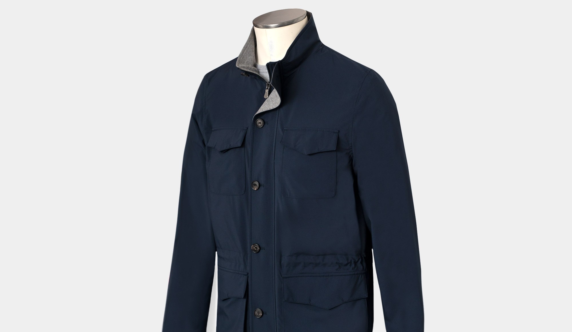 Manto Field Jacket Blue