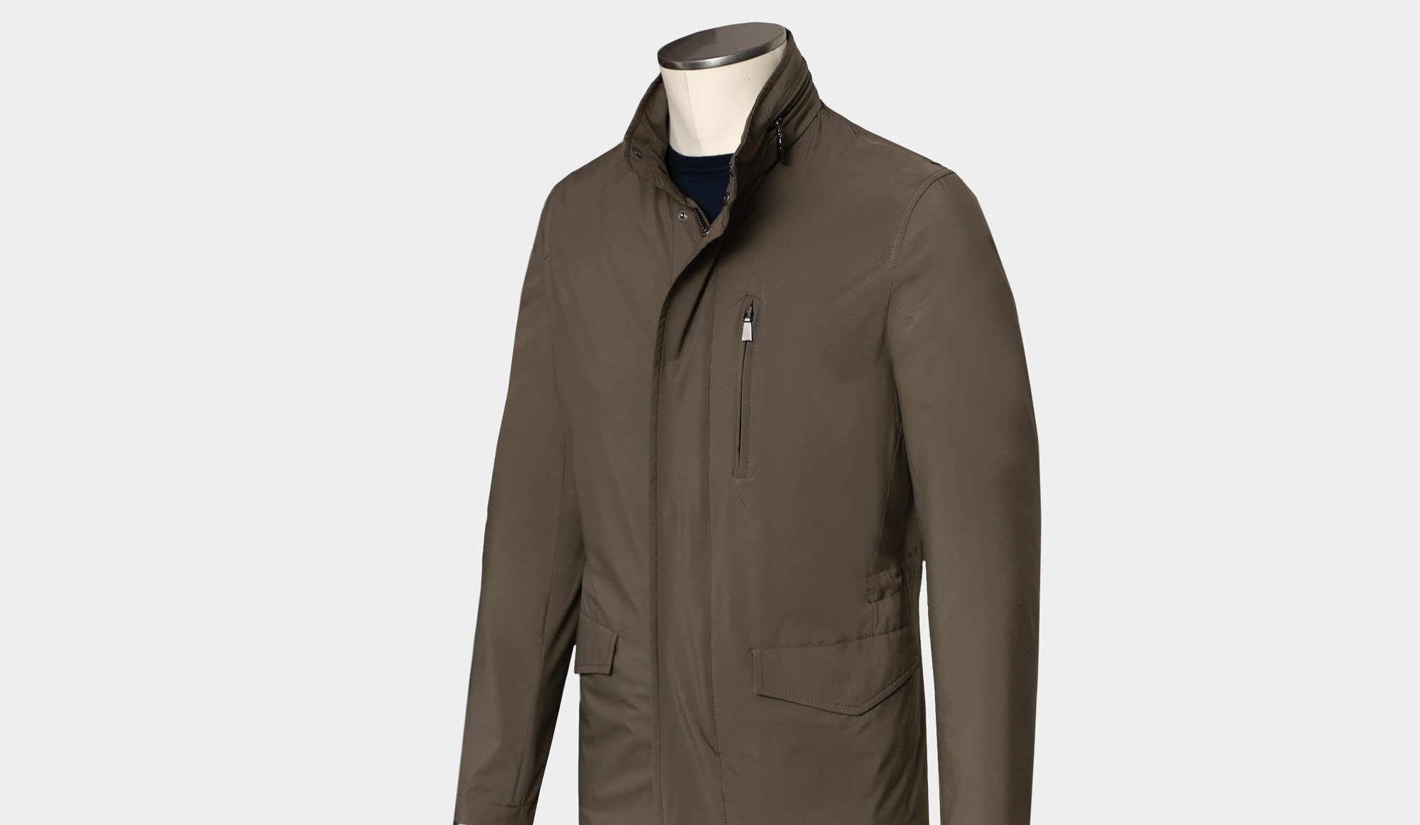 Manto Coat Freccia Olive