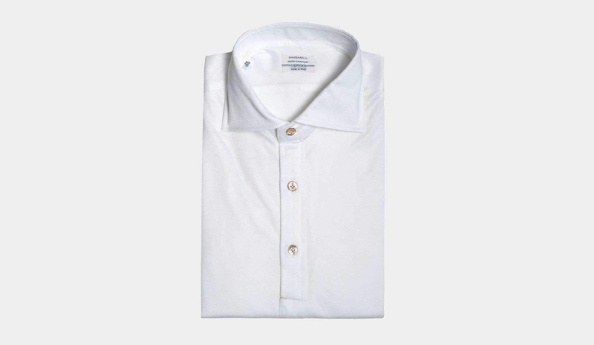 camicia pin collar