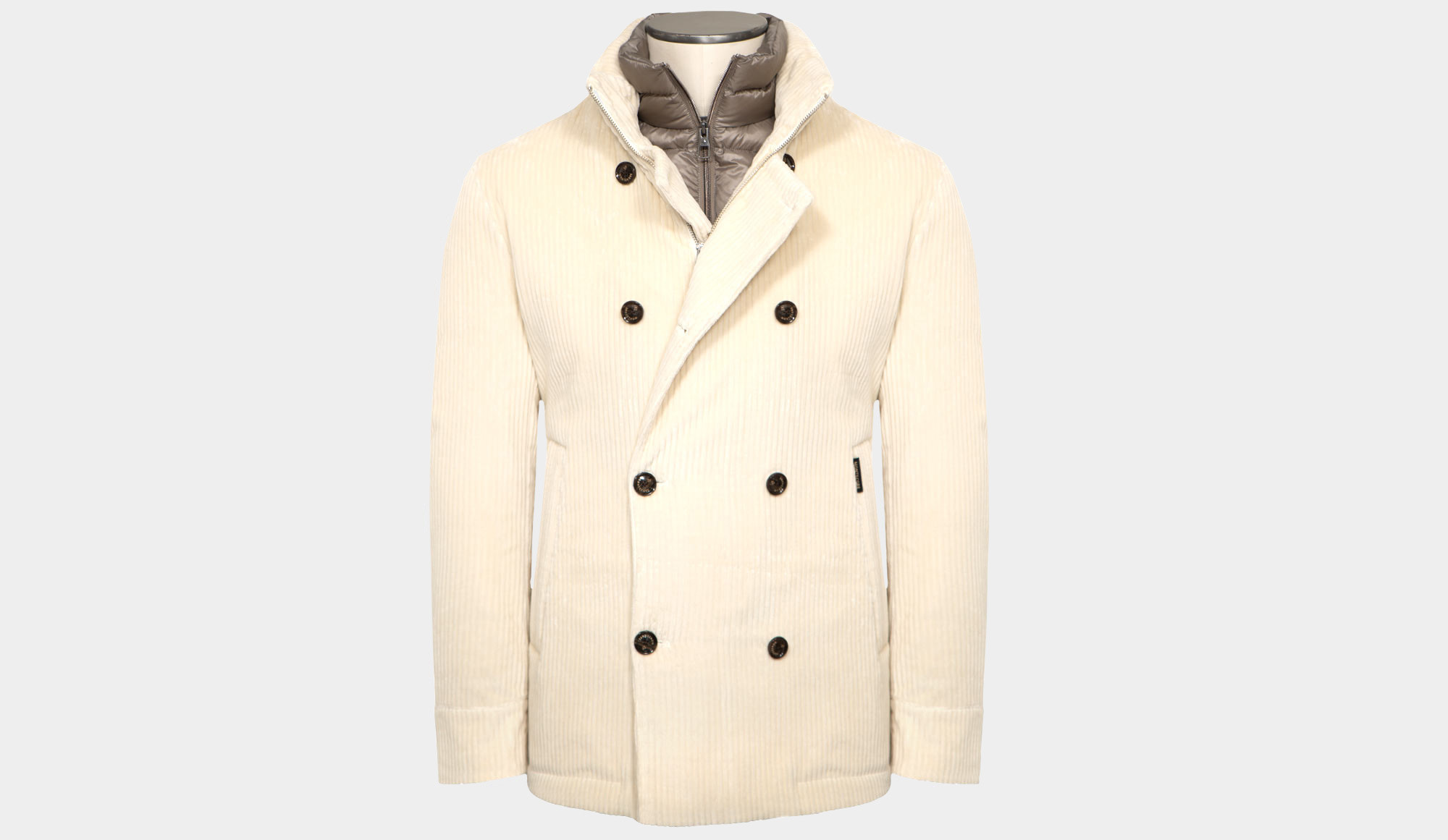 Cream peacoat new arrivals