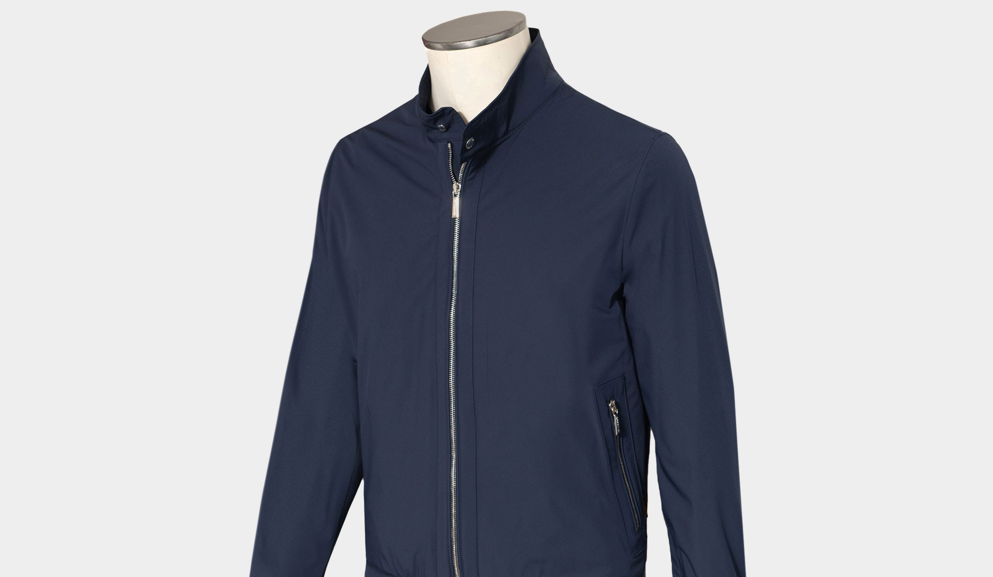 Moorer Bi-Stretch Bomber Alberti-KN Blue