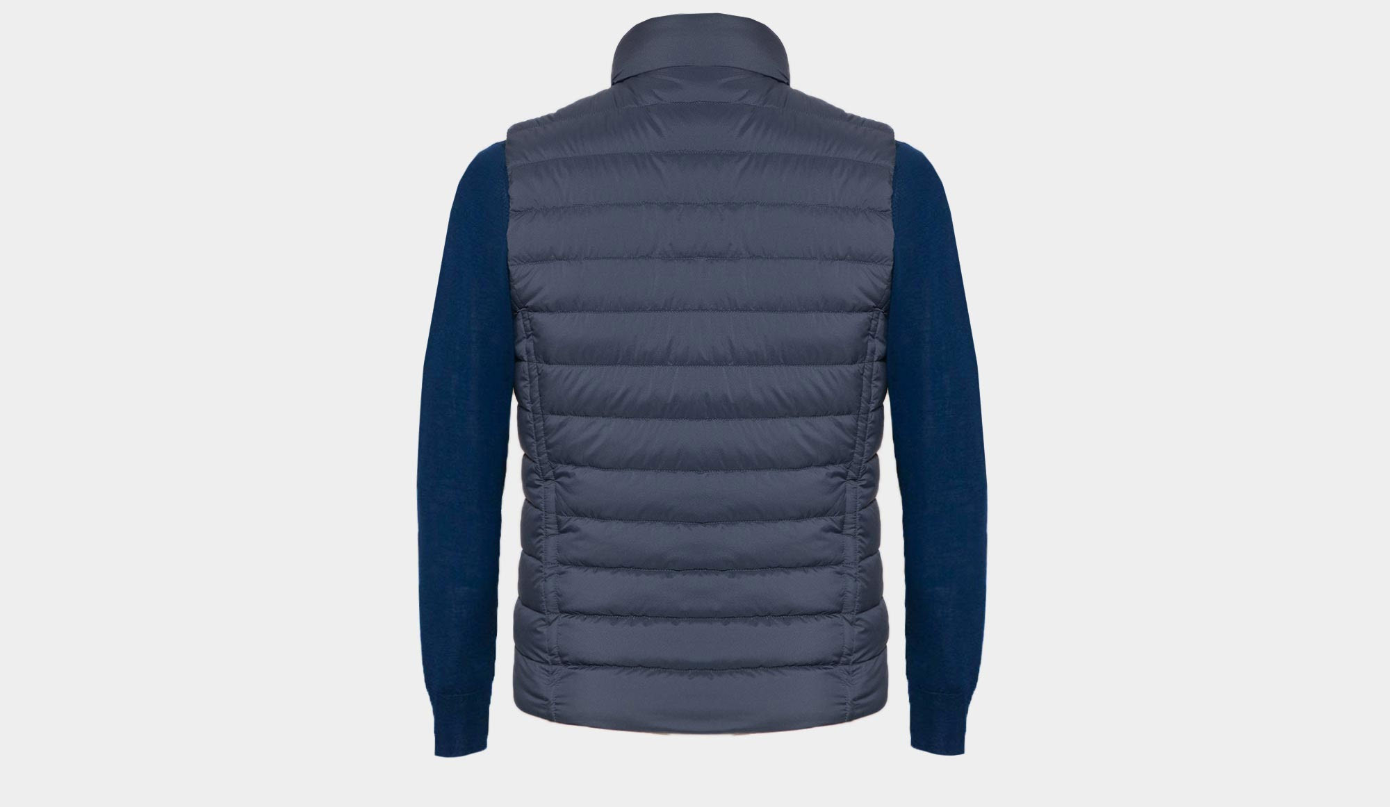 【送料&関税込】Moorer Calaf Padded Bodywarmer Moorer Bodywarmer Calaf-OS Blue