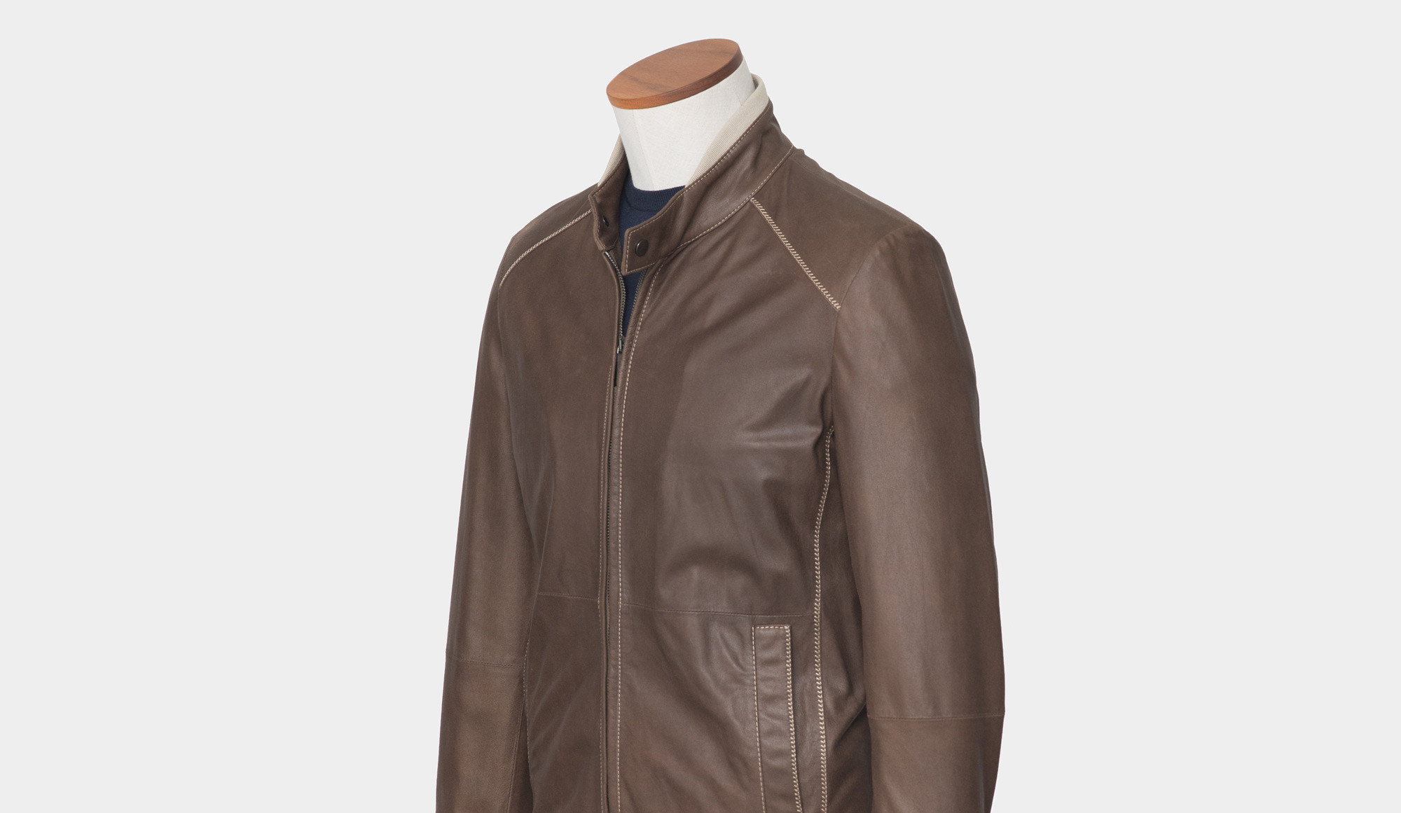 Pal zileri leather jacket store