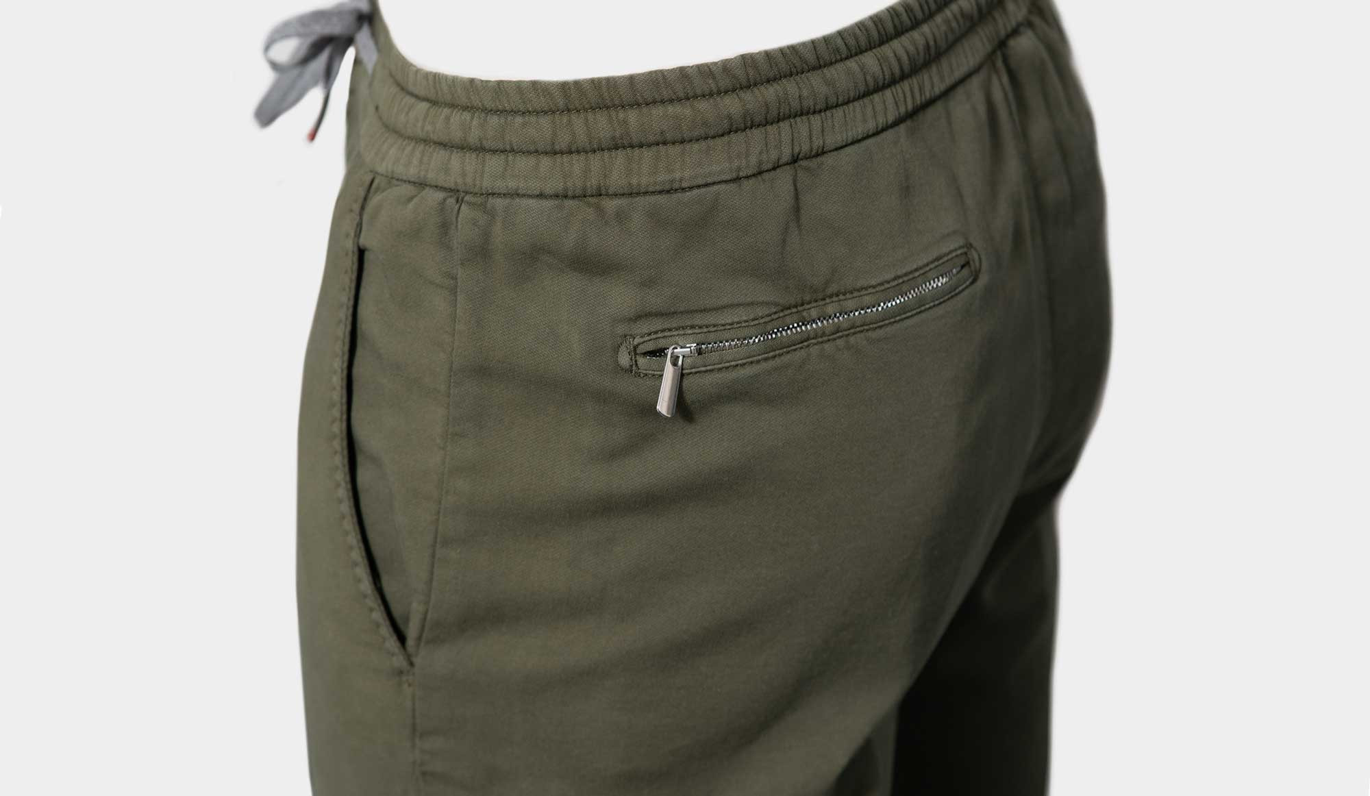 Marco Pescarolo Jogger Chino Olive Green