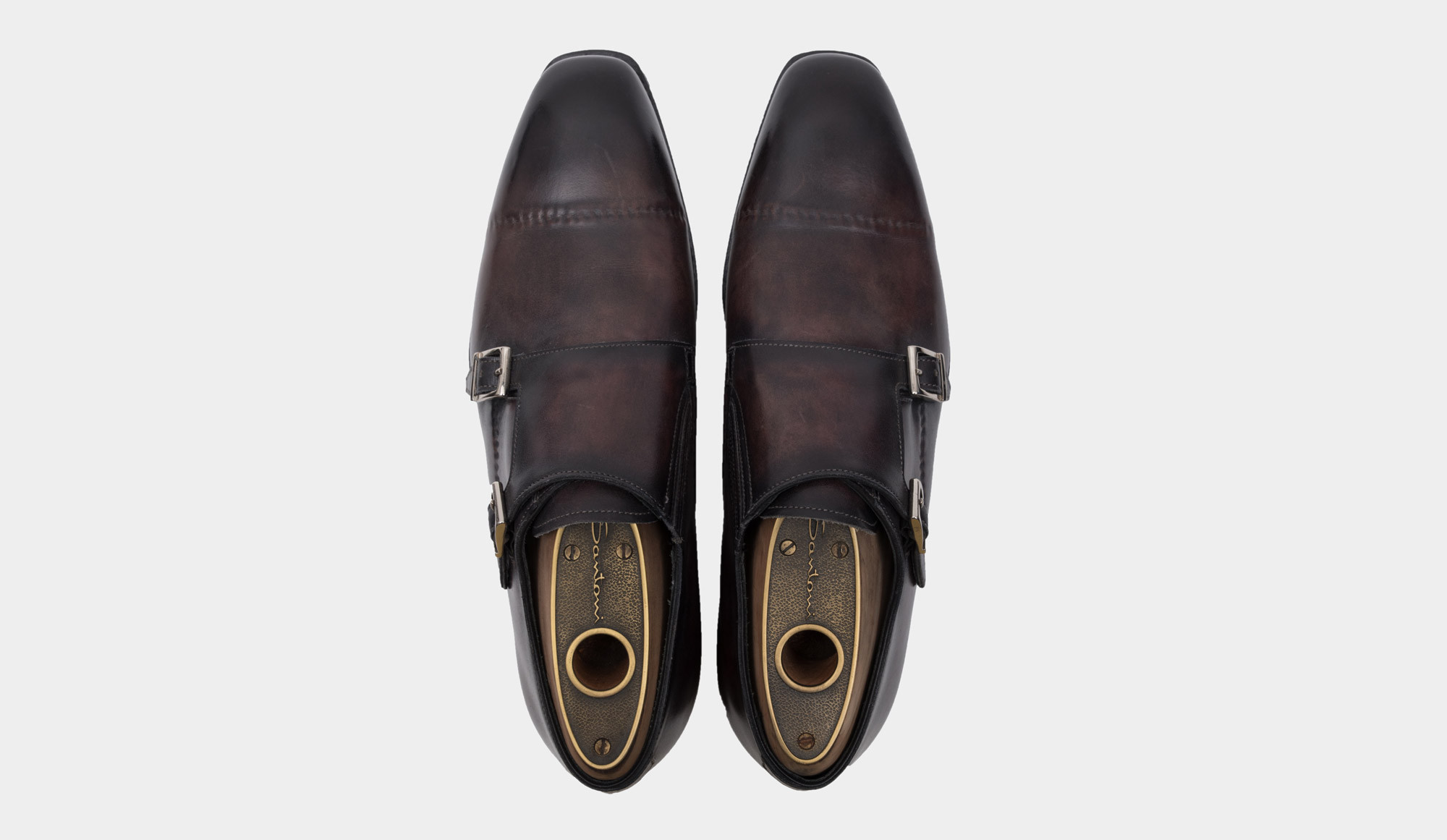 santoni double monk sale